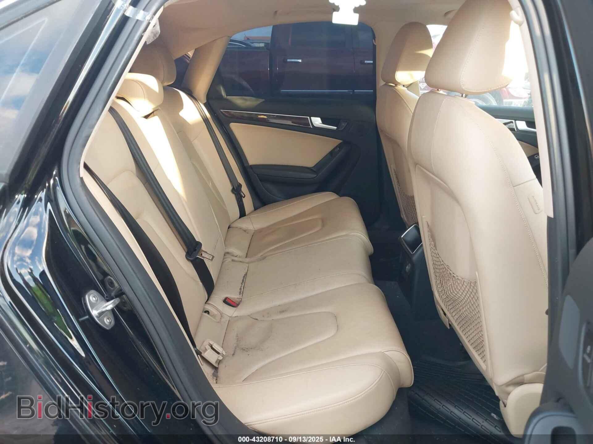 2013 AUDI A4 - VIN: WAUBFAFL7DN032495 - Фото 8