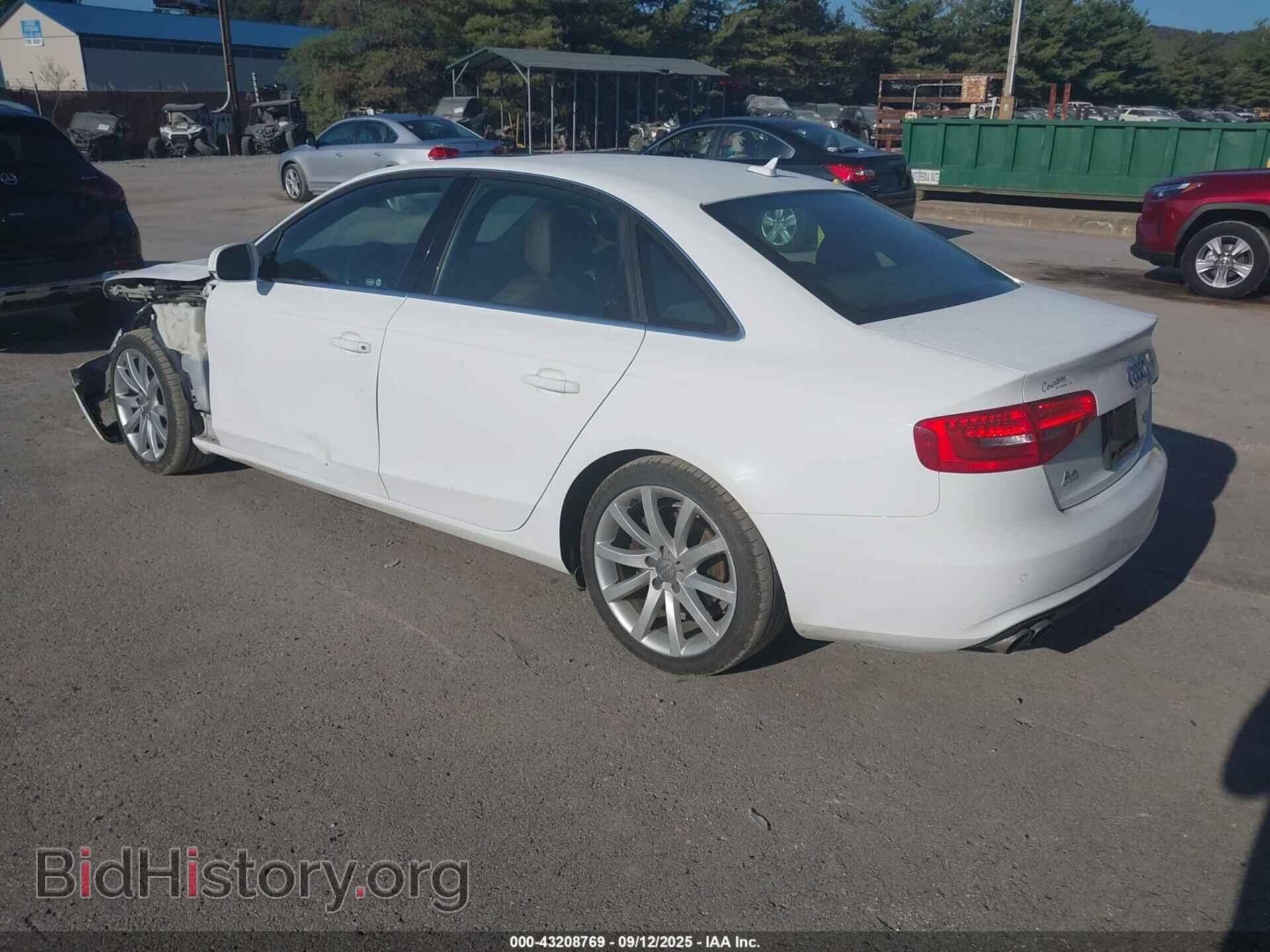 2013 AUDI A4 - VIN: WAUFFAFL4DN032066 - Фото 3