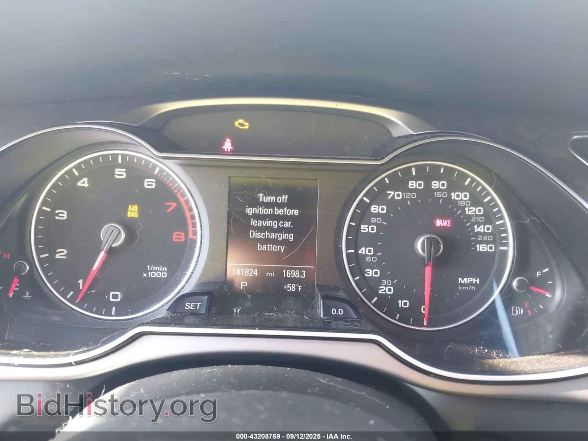 2013 AUDI A4 - VIN: WAUFFAFL4DN032066 - Фото 7