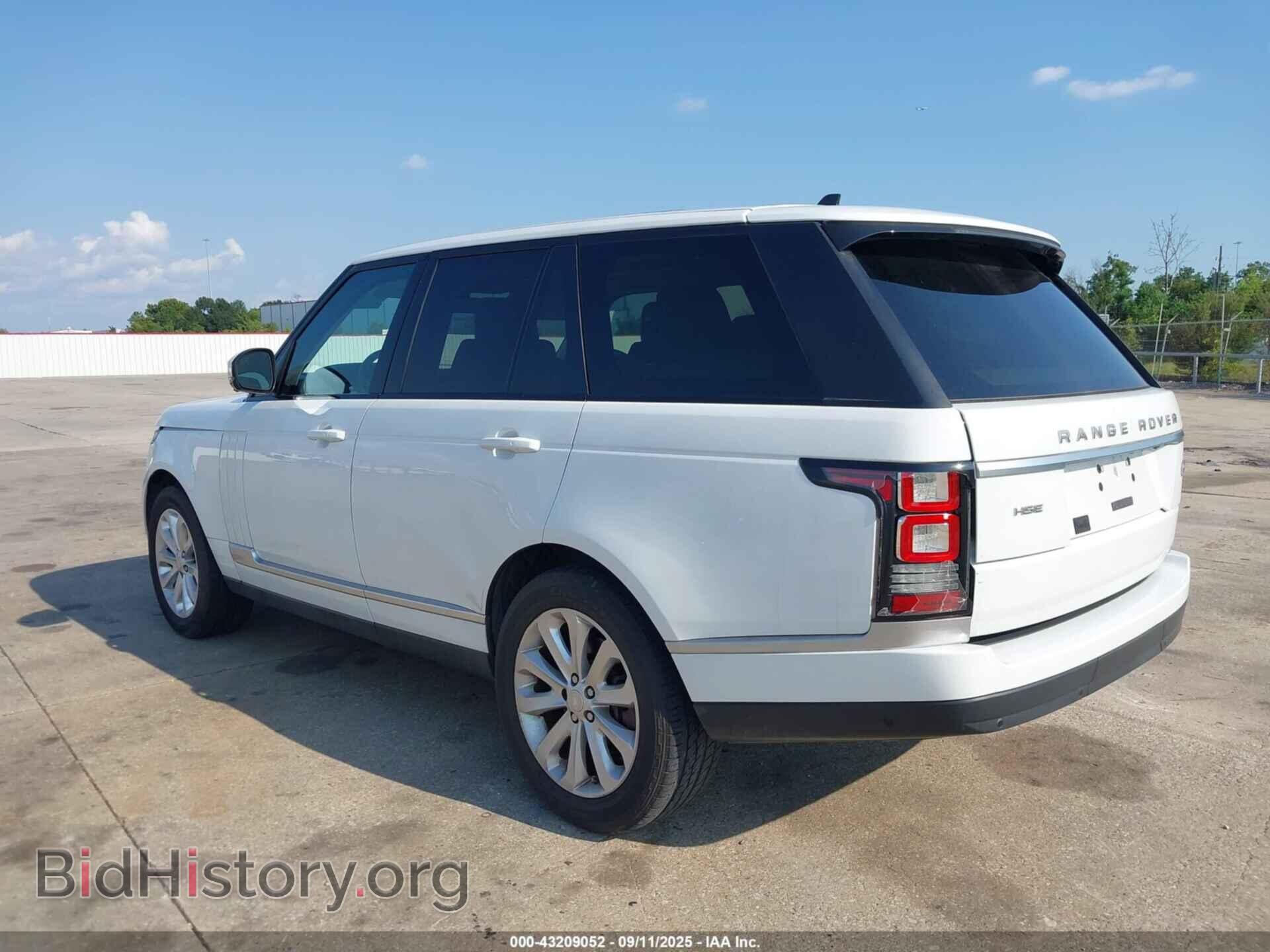 2015 LAND ROVER RANGE ROVER - VIN: SALGS2VF5FA222708 - Фото 3
