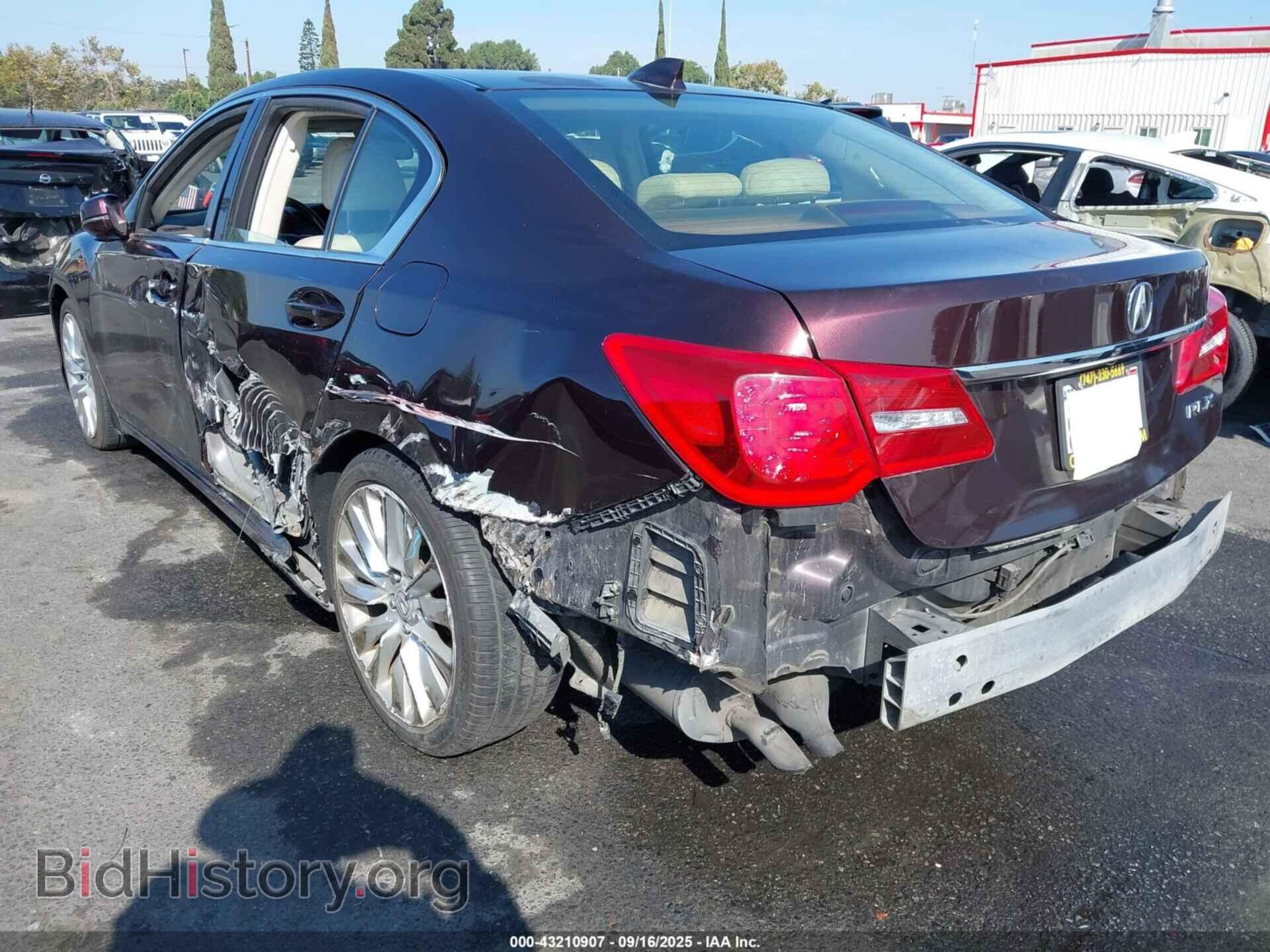 2014 ACURA RLX - VIN: JH4KC1F54EC001178 - Фото 3