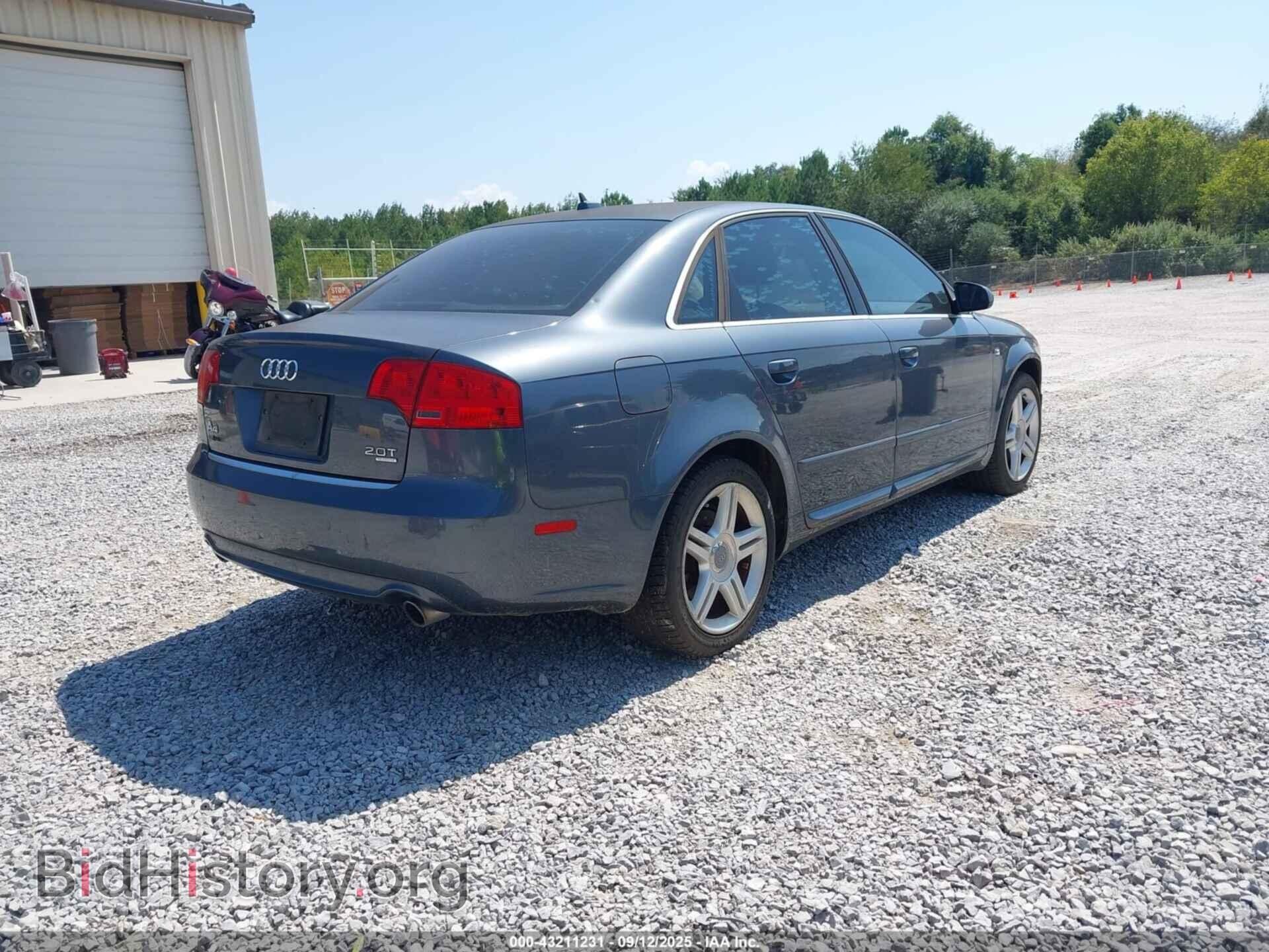 2008 AUDI A4 - VIN: WAUDF78EX8A042932 - Photo 4