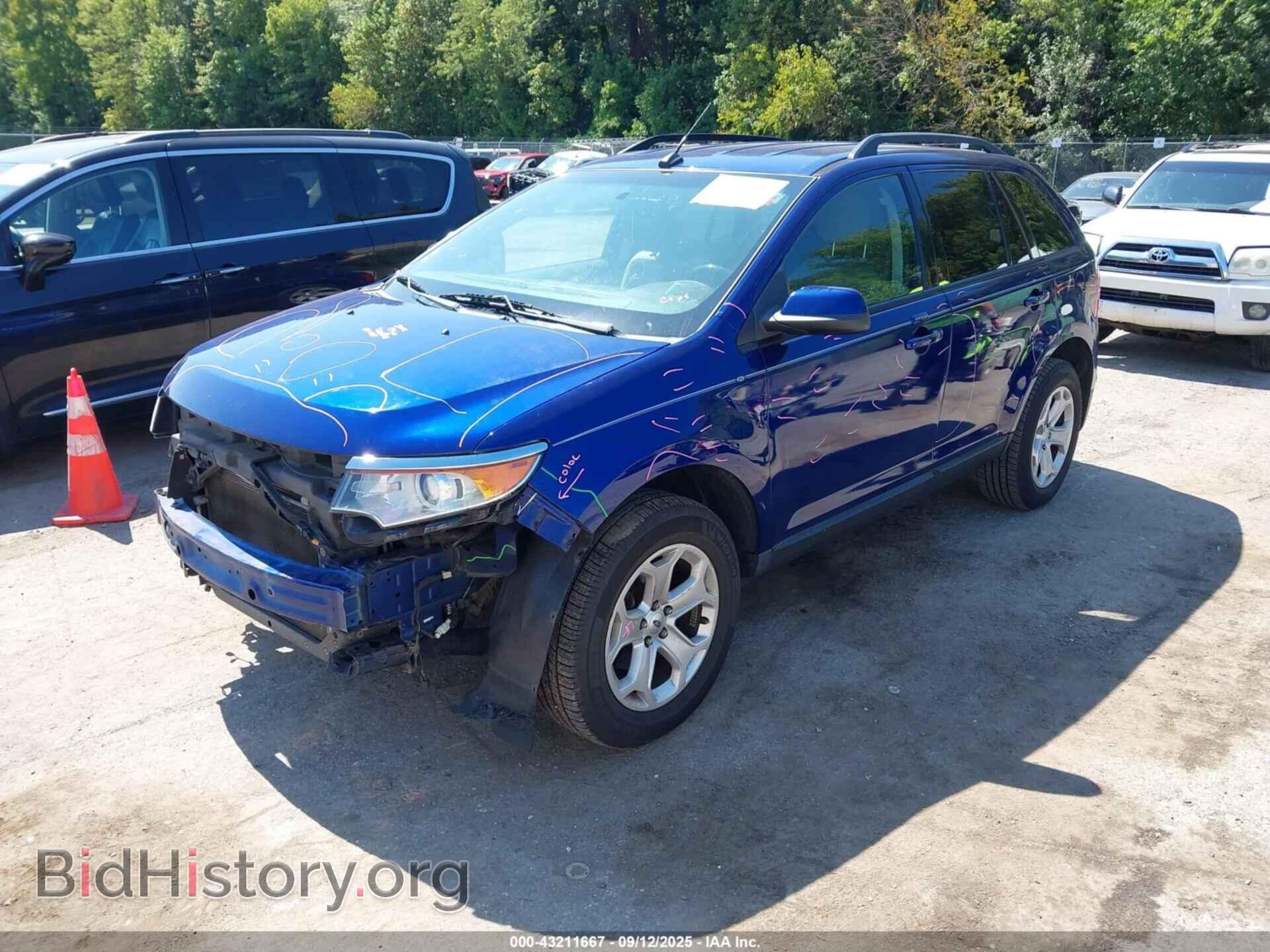 2013 FORD EDGE - VIN: 2FMDK3JC0DBA30346 - Photo 2