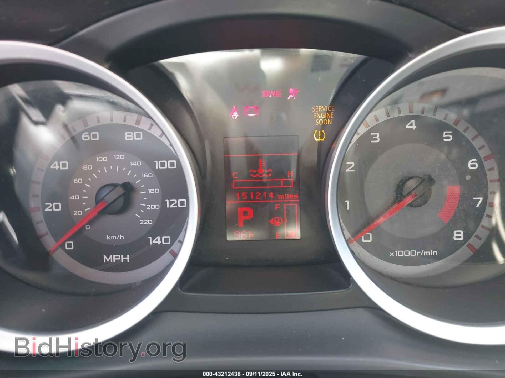 2008 MITSUBISHI LANCER - VIN: JA3AU86U38U007786 - Фото 7