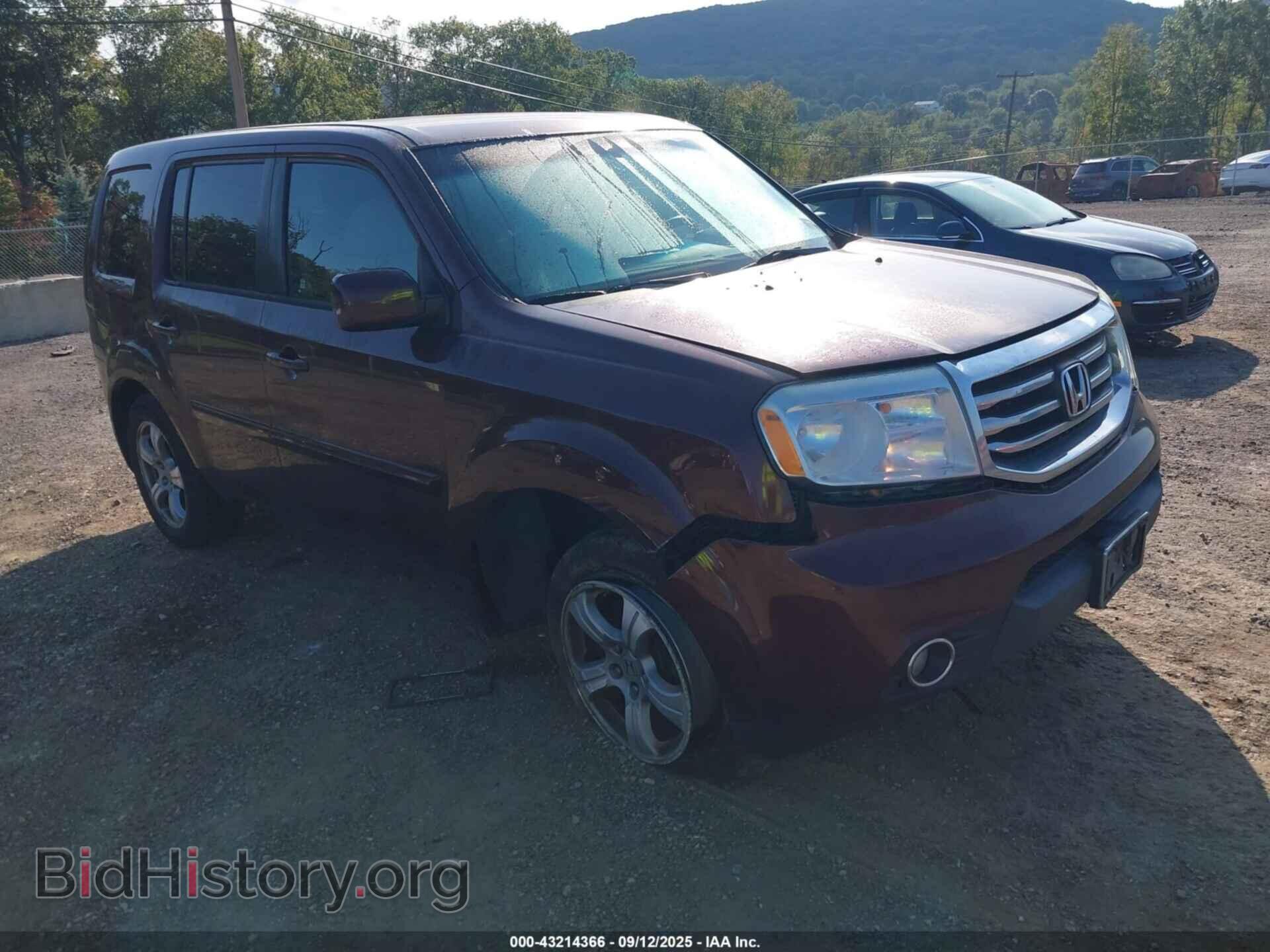 Photo 5FNYF4H49DB063685 - HONDA PILOT 2013