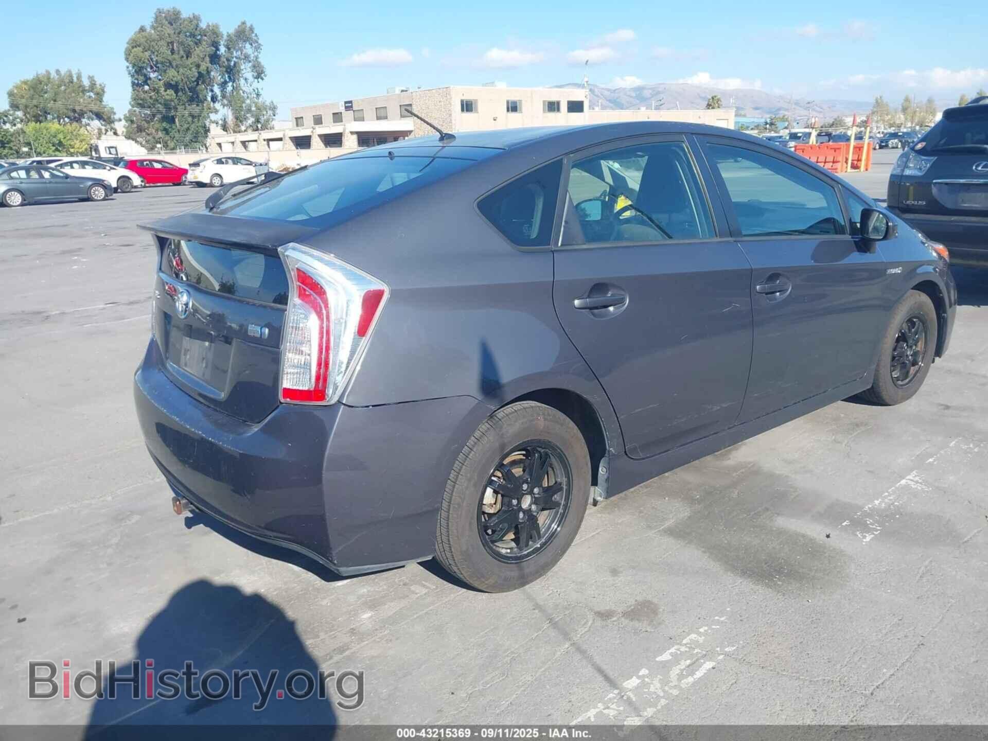 2012 TOYOTA PRIUS - VIN: JTDKN3DU5C5401723 - Фото 4
