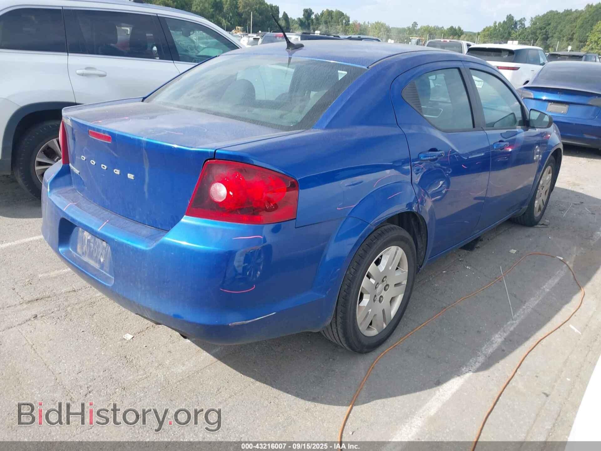 2013 DODGE AVENGER - VIN: 1C3CDZAB9DN702529 - Фото 4