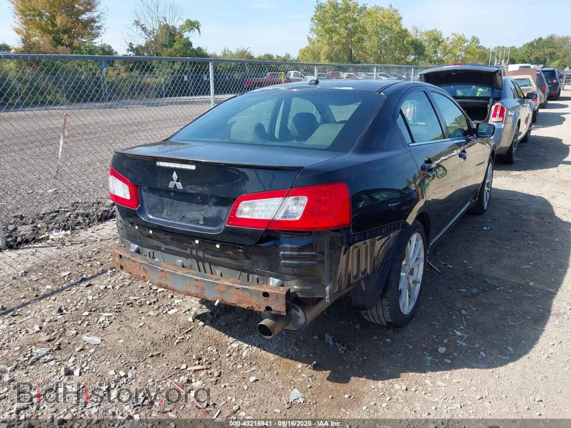 2012 MITSUBISHI GALANT - VIN: 4A32B3FF0CE011892 - Фото 4