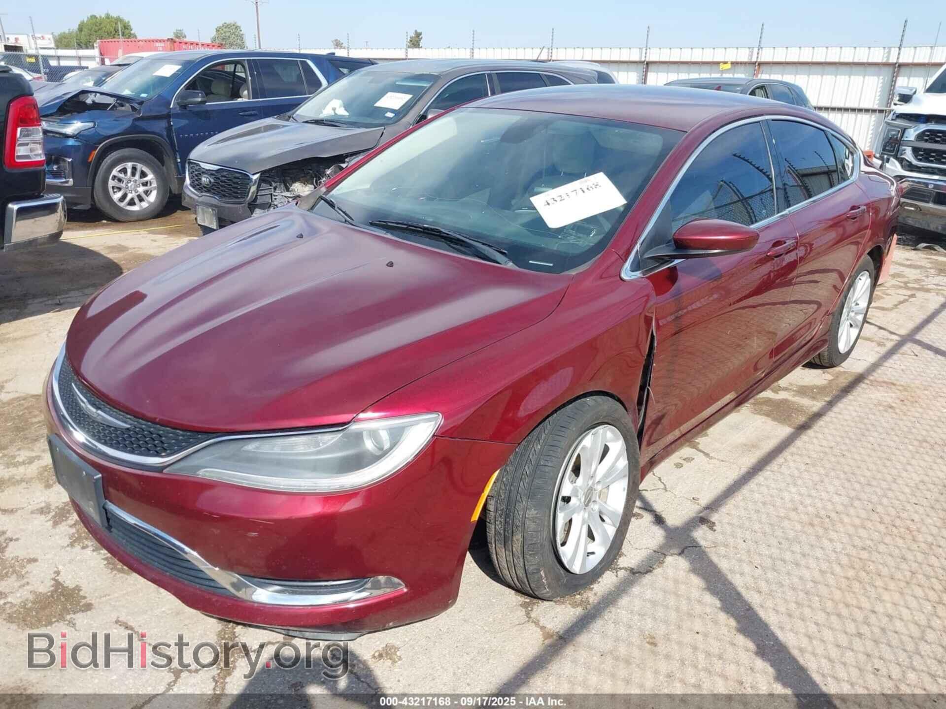 2016 CHRYSLER 200 - VIN: 1C3CCCAB0GN192236 - Фото 2