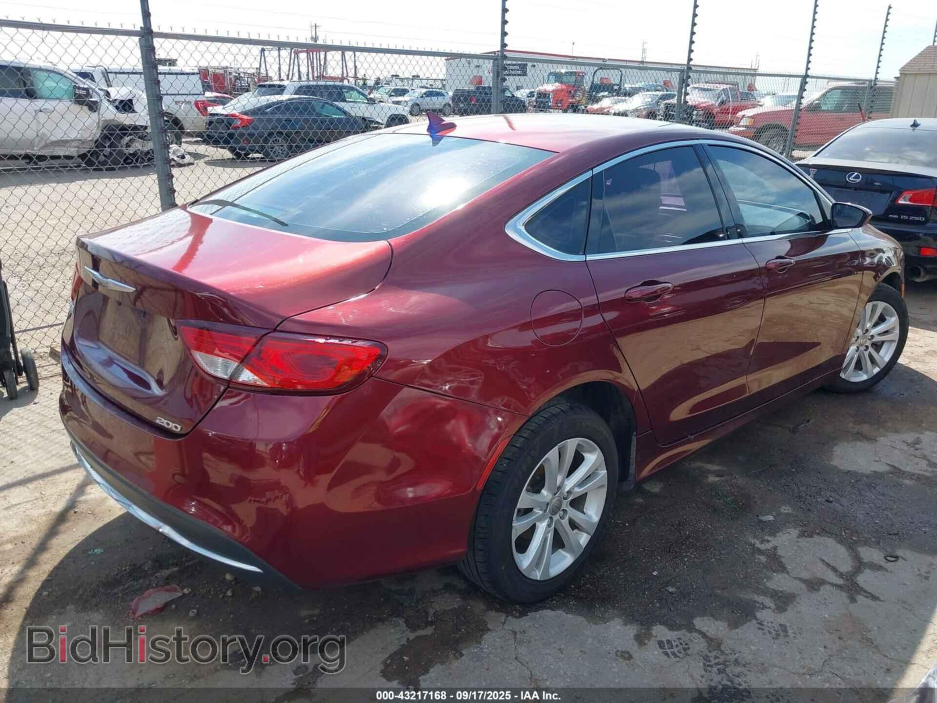2016 CHRYSLER 200 - VIN: 1C3CCCAB0GN192236 - Фото 4