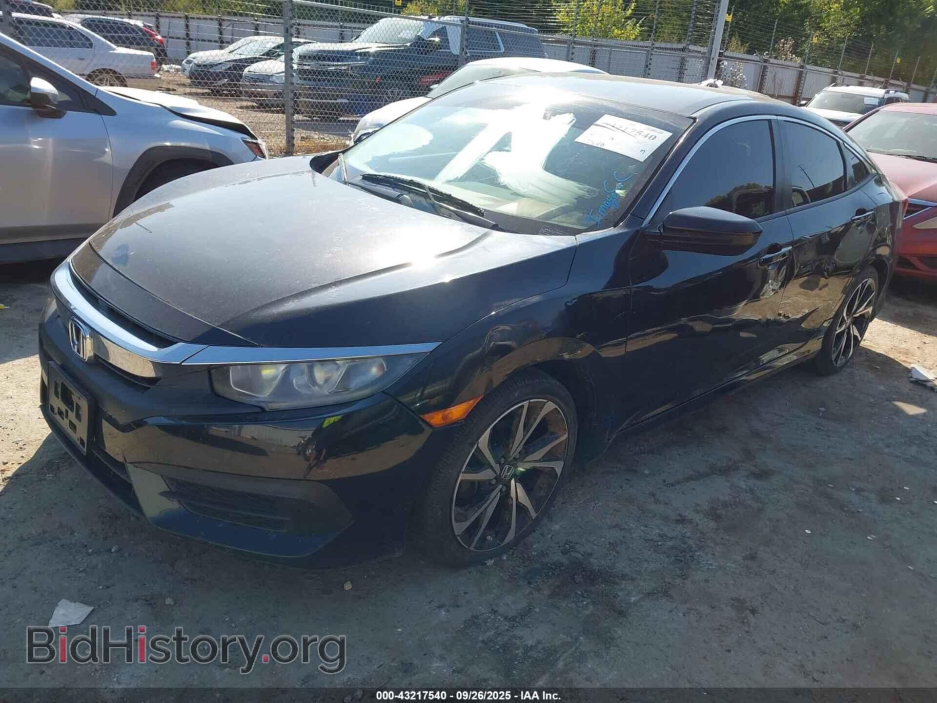 2017 HONDA CIVIC - VIN: 19XFC2F56HE220777 - Фото 2