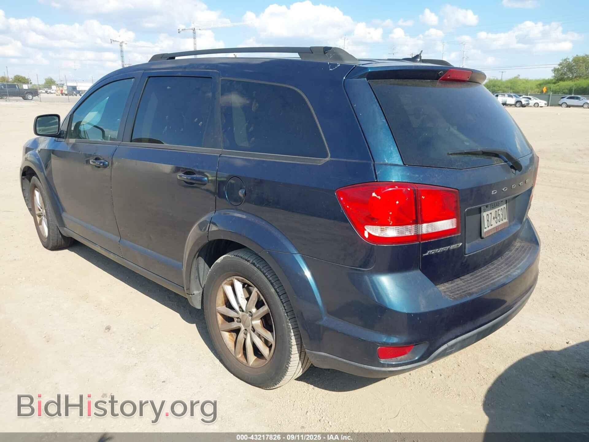 2014 DODGE JOURNEY - VIN: 3C4PDCBB9ET244436 - Фото 3