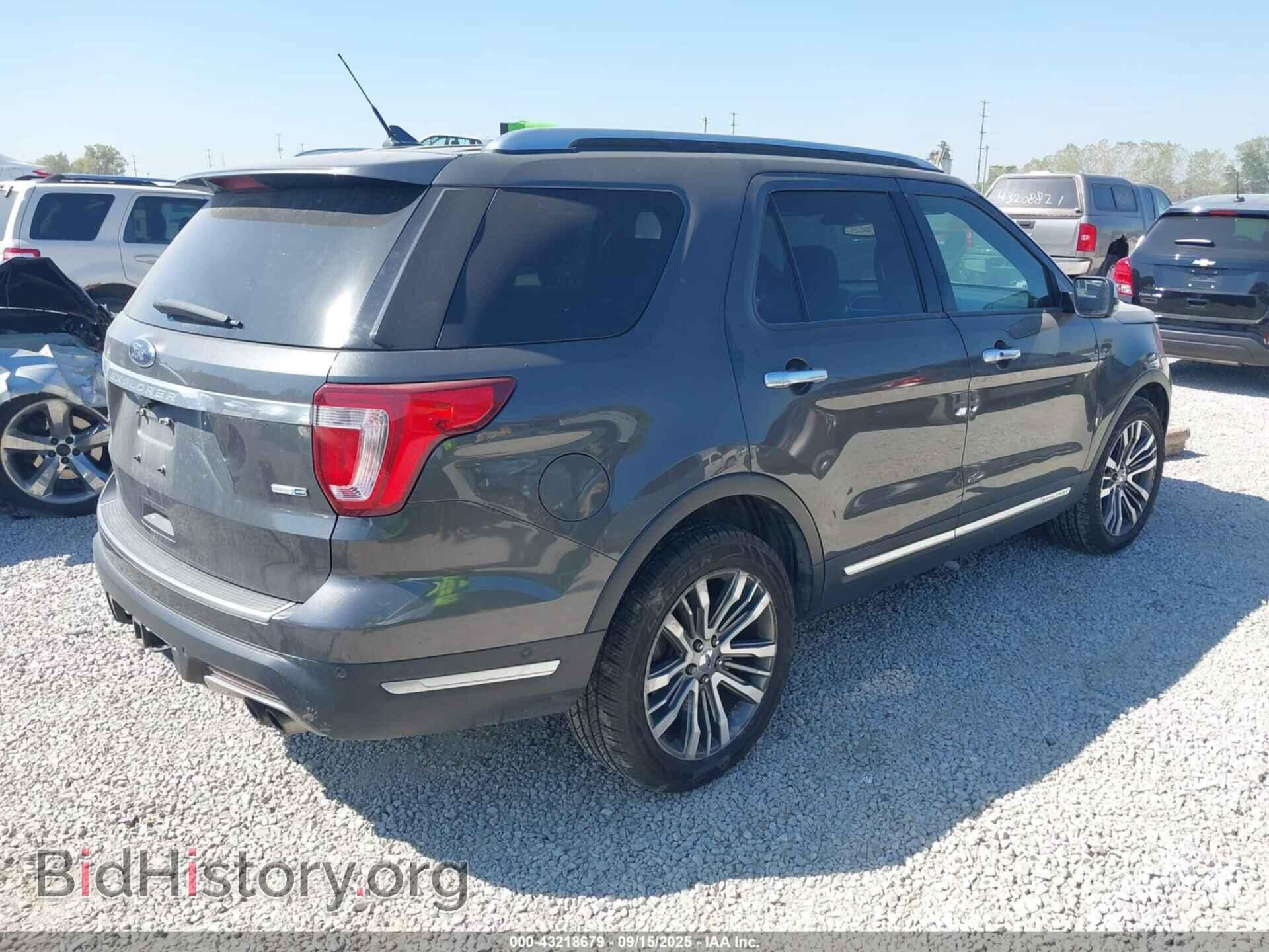 2018 FORD EXPLORER - VIN: 1FM5K8HT6JGB53807 - Photo 4