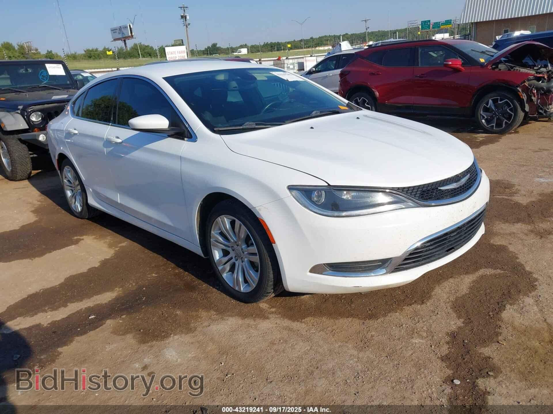 Фотография 1C3CCCAB7FN751277 - CHRYSLER 200 2015