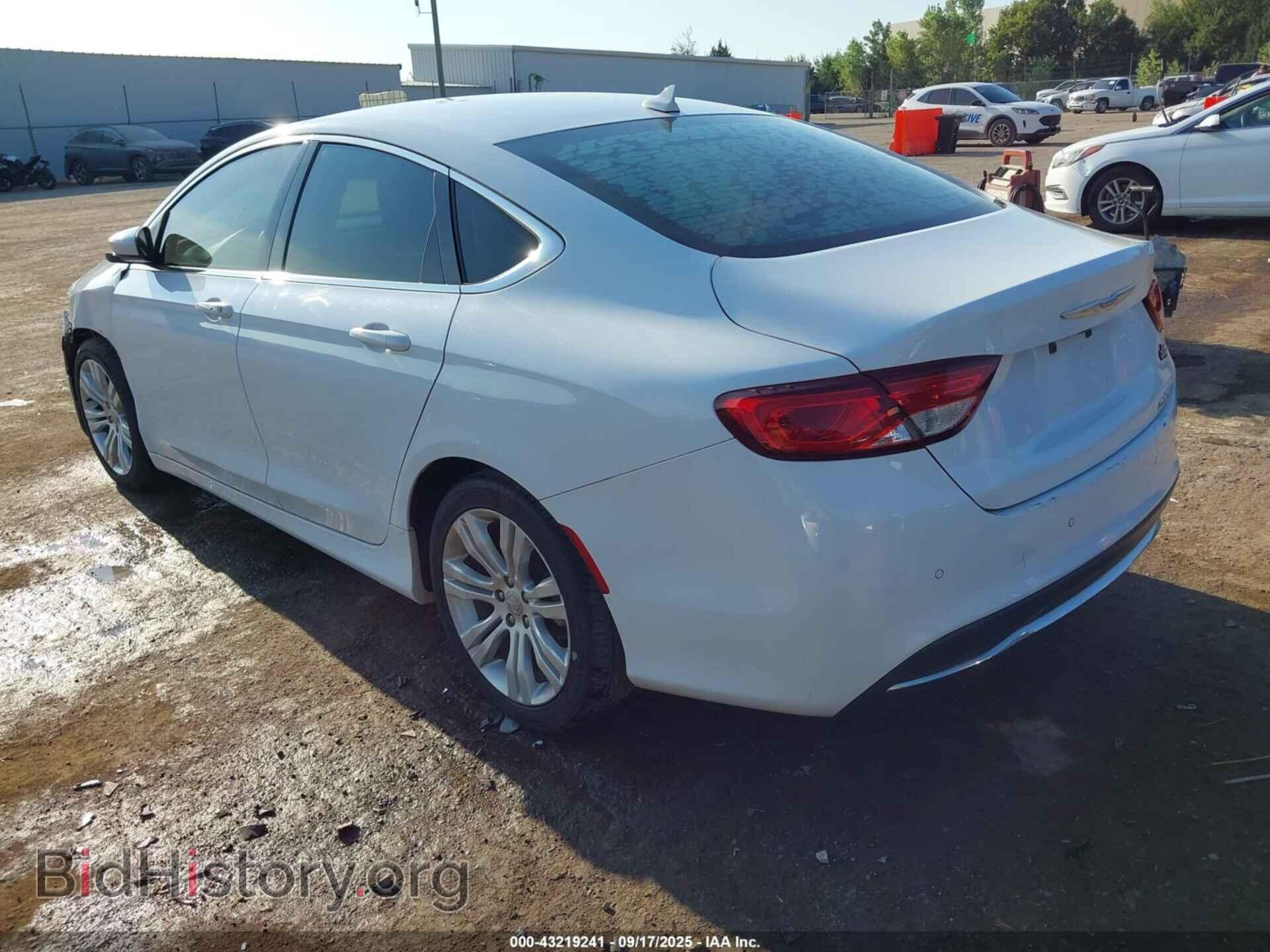 2015 CHRYSLER 200 - VIN: 1C3CCCAB7FN751277 - Фото 3