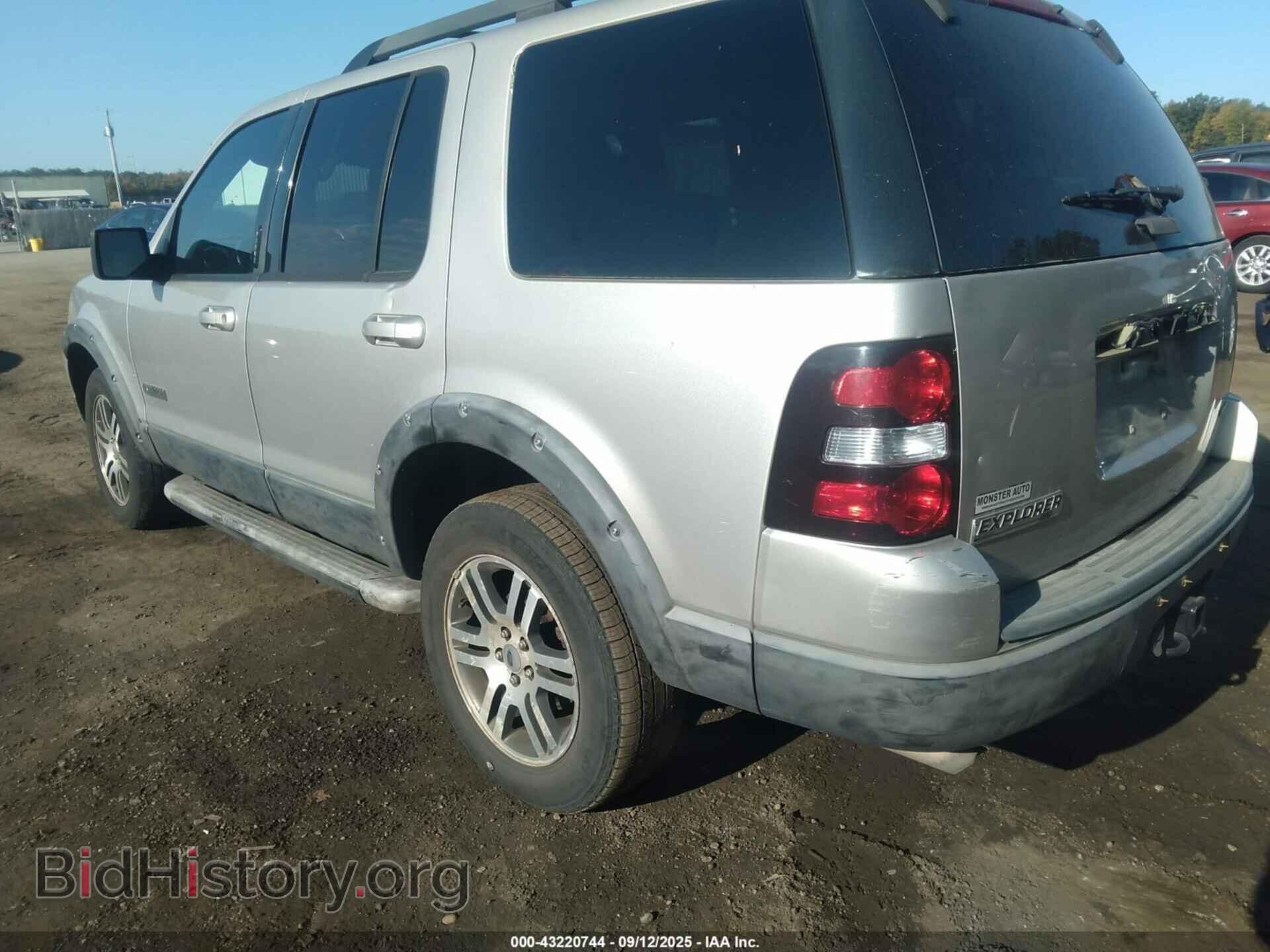 2007 FORD EXPLORER - VIN: 1FMEU73E77UA60012 - Фото 3
