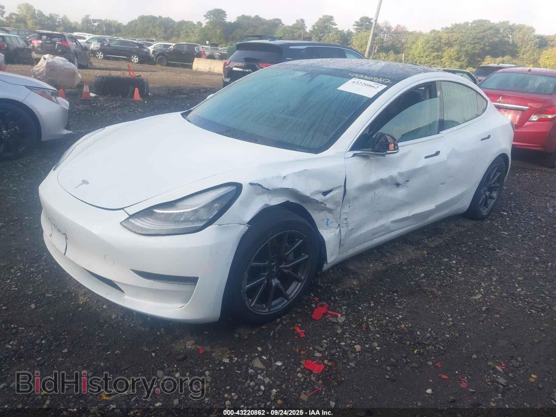 2020 TESLA MODEL 3 - VIN: 5YJ3E1EBXLF790752 - Фото 2