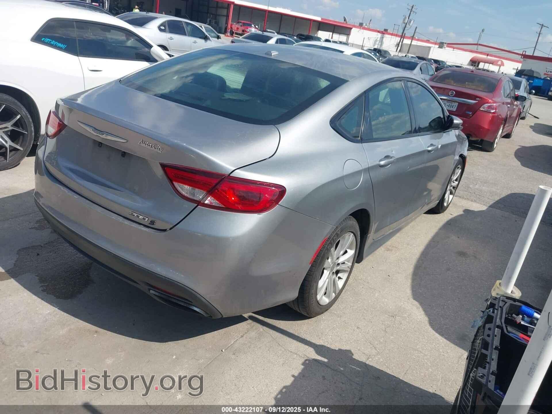 2015 CHRYSLER 200 - VIN: 1C3CCCBB7FN556598 - Photo 4