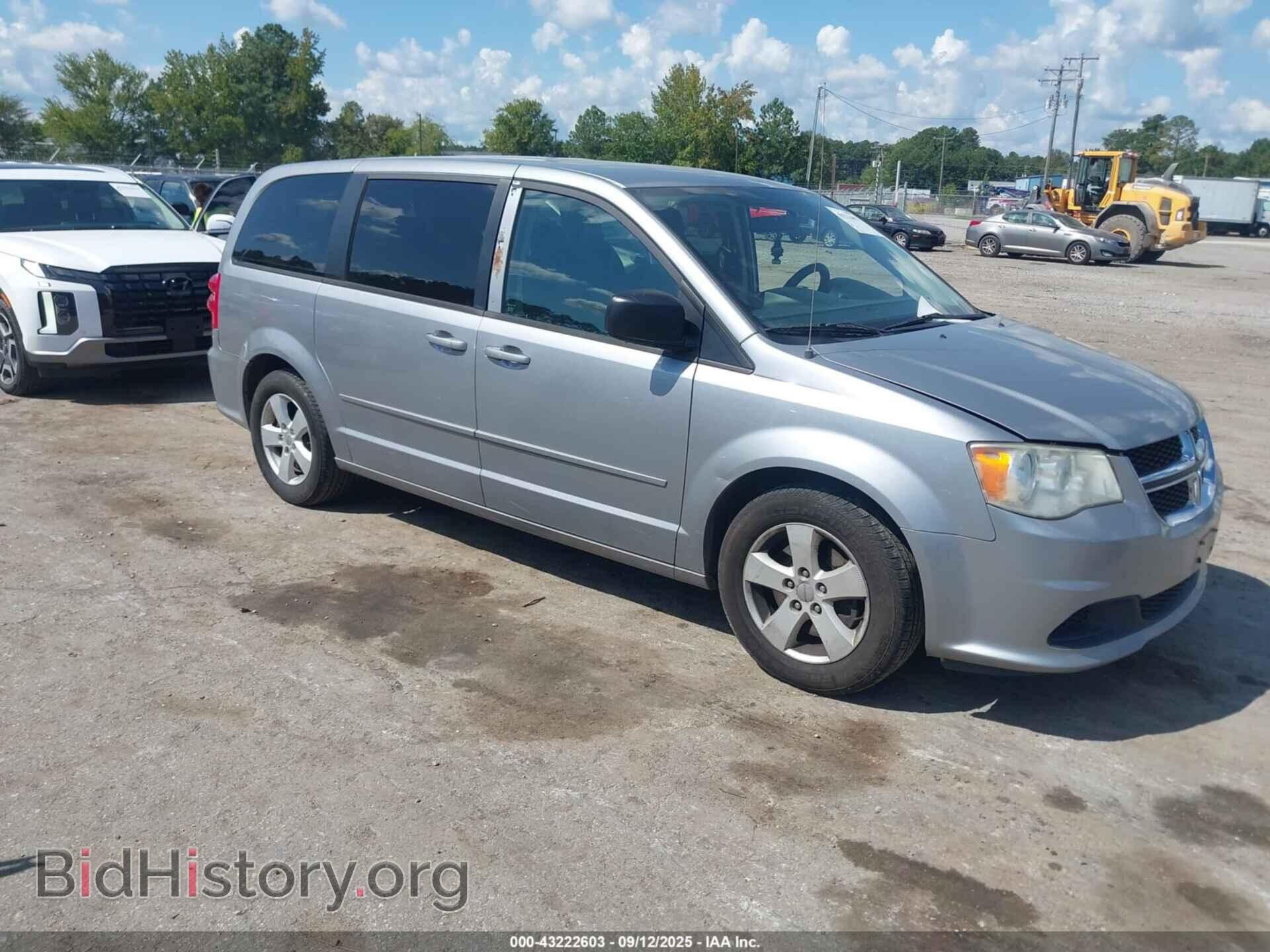 Photo 2C4RDGBG2DR791951 - DODGE GRAND CARAVAN 2013