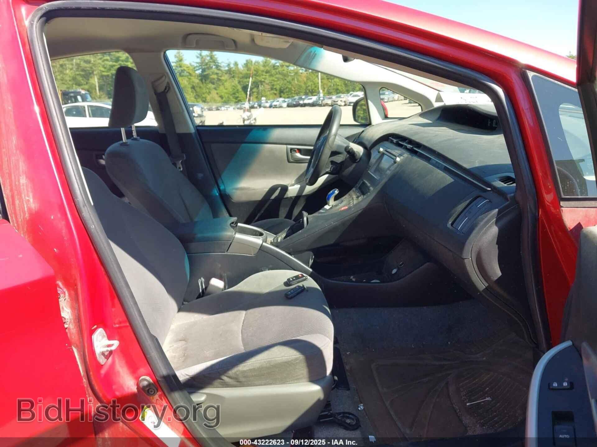 2012 TOYOTA PRIUS - VIN: JTDKN3DU2C1495907 - Фото 5