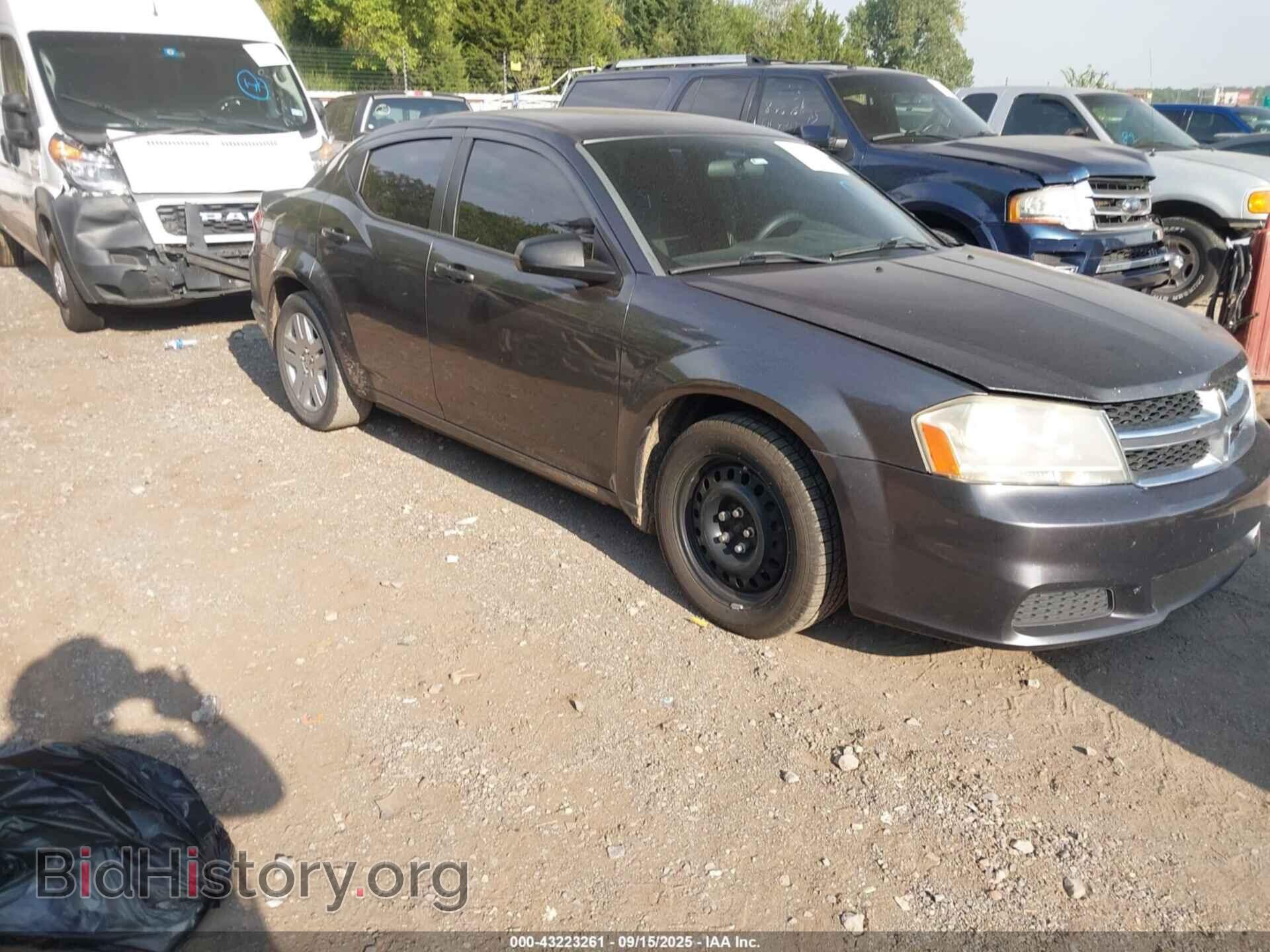Photo 1C3CDZAG4EN232519 - DODGE AVENGER 2014