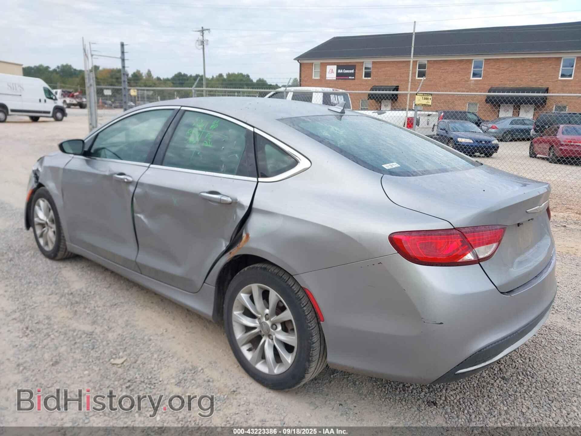 2015 CHRYSLER 200 - VIN: 1C3CCCCB2FN500969 - Фото 3