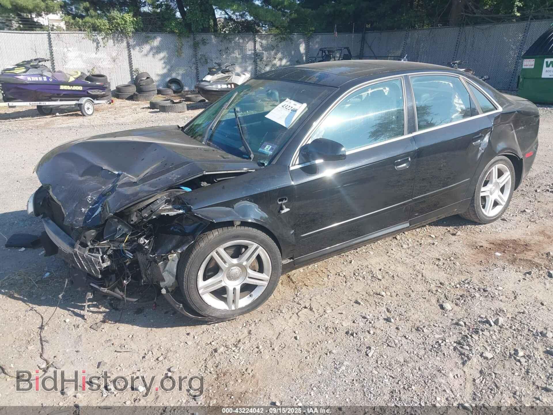 2008 AUDI A4 - VIN: WAUDF78E18A117761 - Фото 2