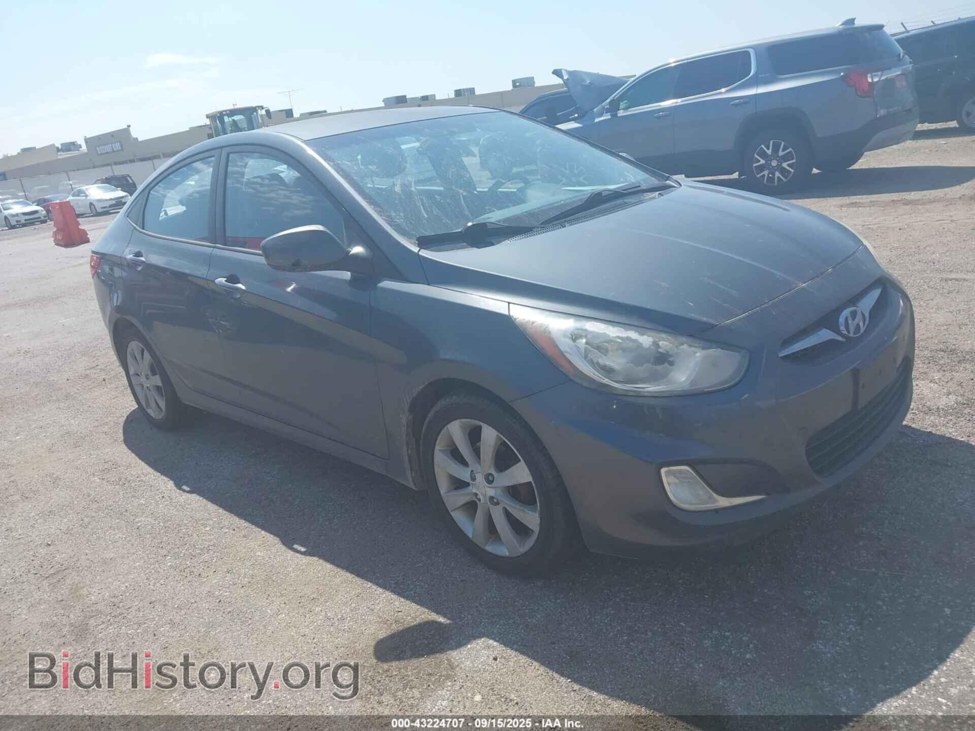 Фотография KMHCU4AE7CU169184 - HYUNDAI ACCENT 2012