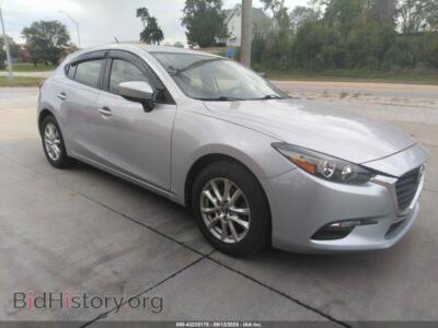 2017 Mazda 3 Sport, silver — VIN 3MZBN1K76HM100409, IAAI
