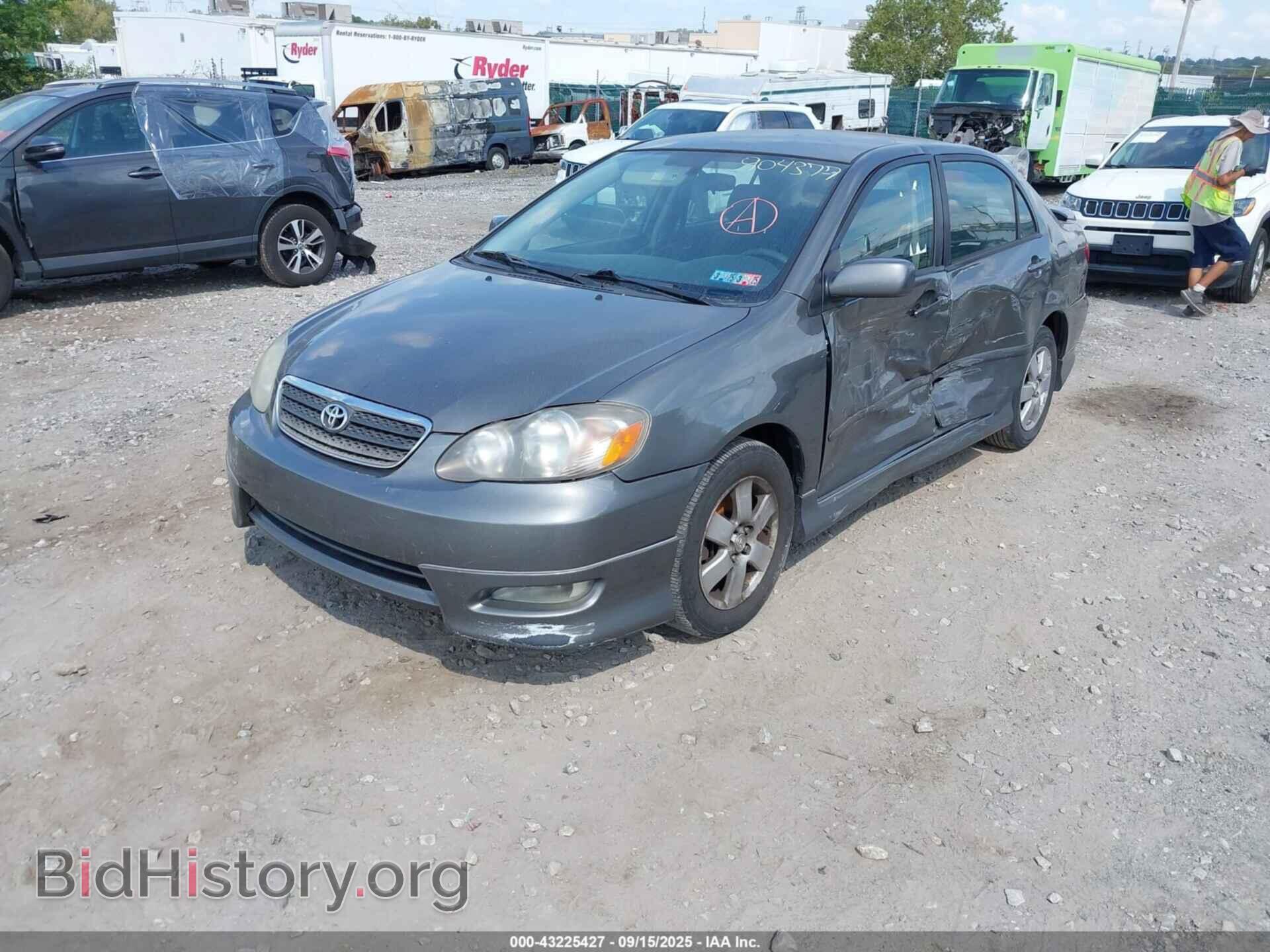 2008 TOYOTA COROLLA - VIN: 2T1BR32E48C904377 - Фото 2