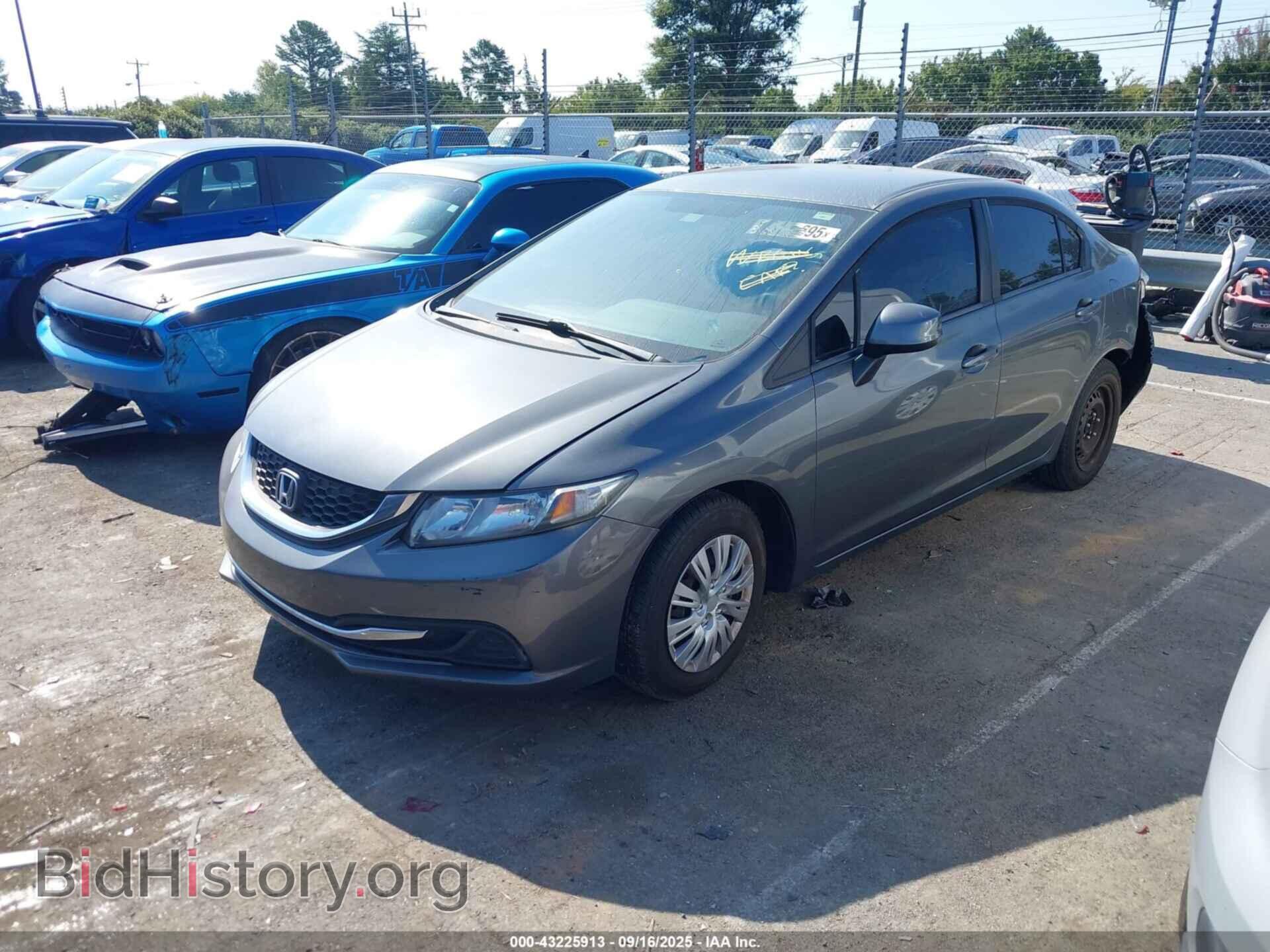 2013 HONDA CIVIC - VIN: 19XFB2F58DE034199 - Фото 2