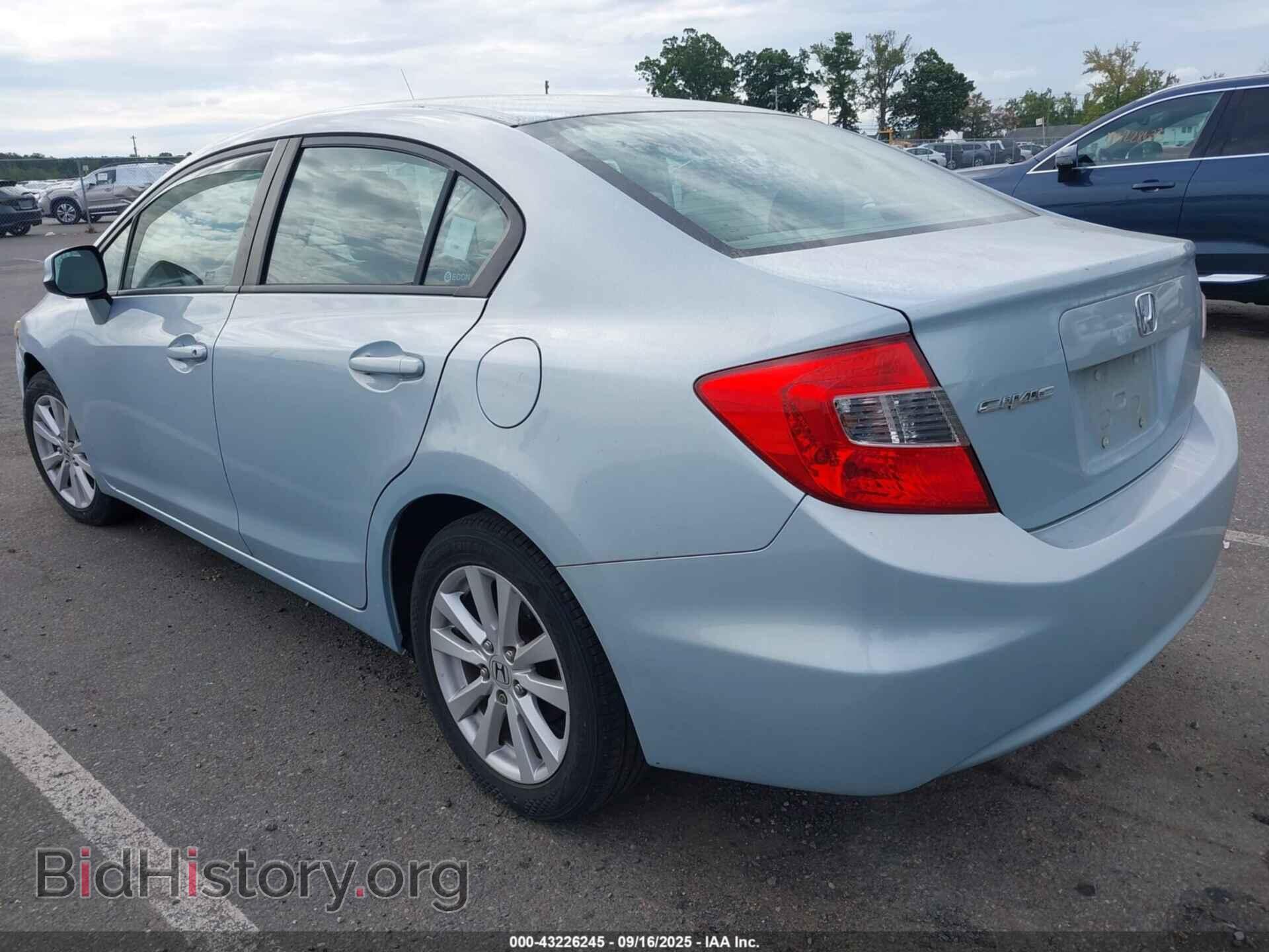 2012 HONDA CIVIC - VIN: 19XFB2F81CE061334 - Фото 3