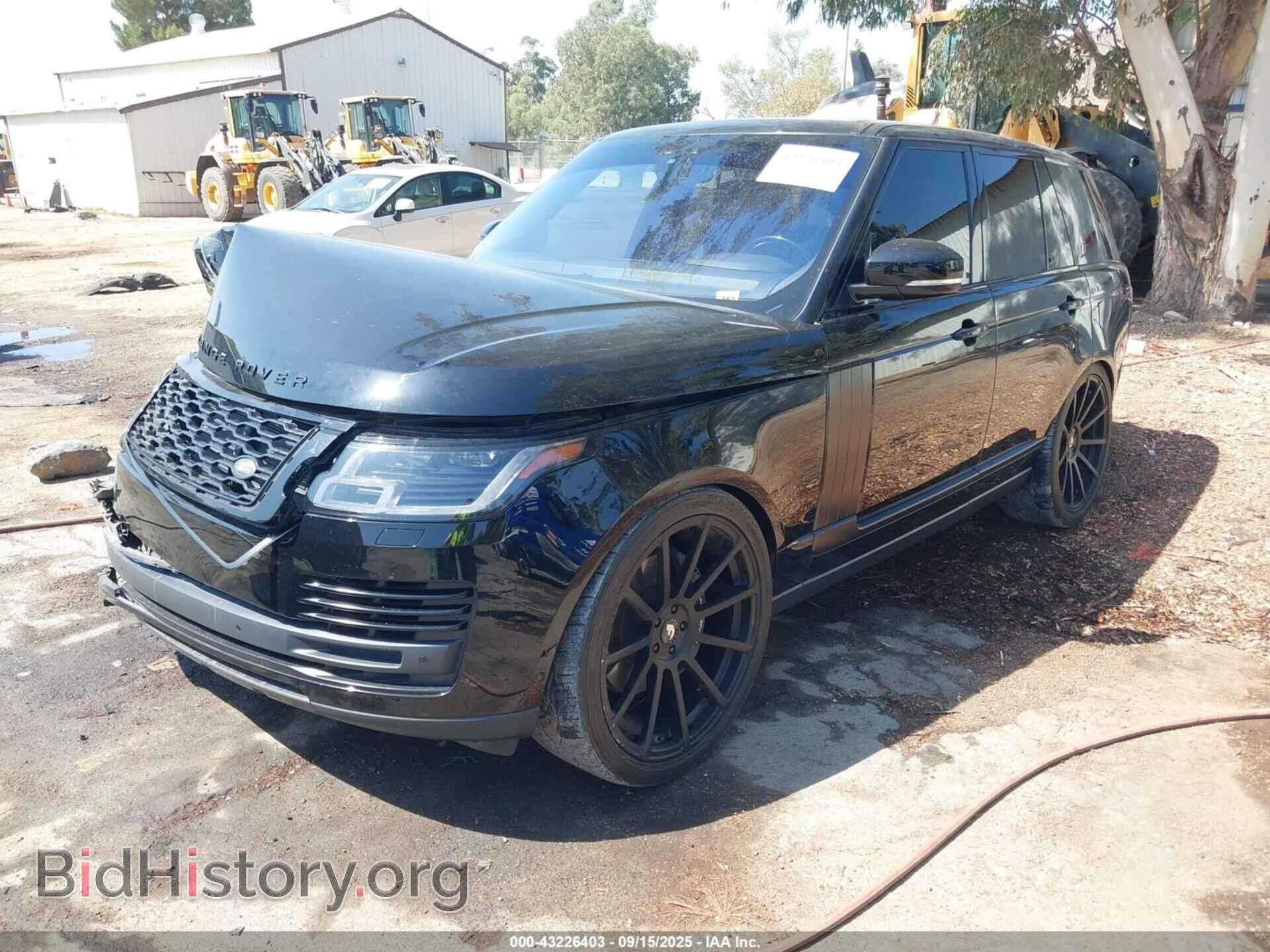 2018 LAND ROVER RANGE ROVER - VIN: SALGS2RE9JA390944 - Фото 2