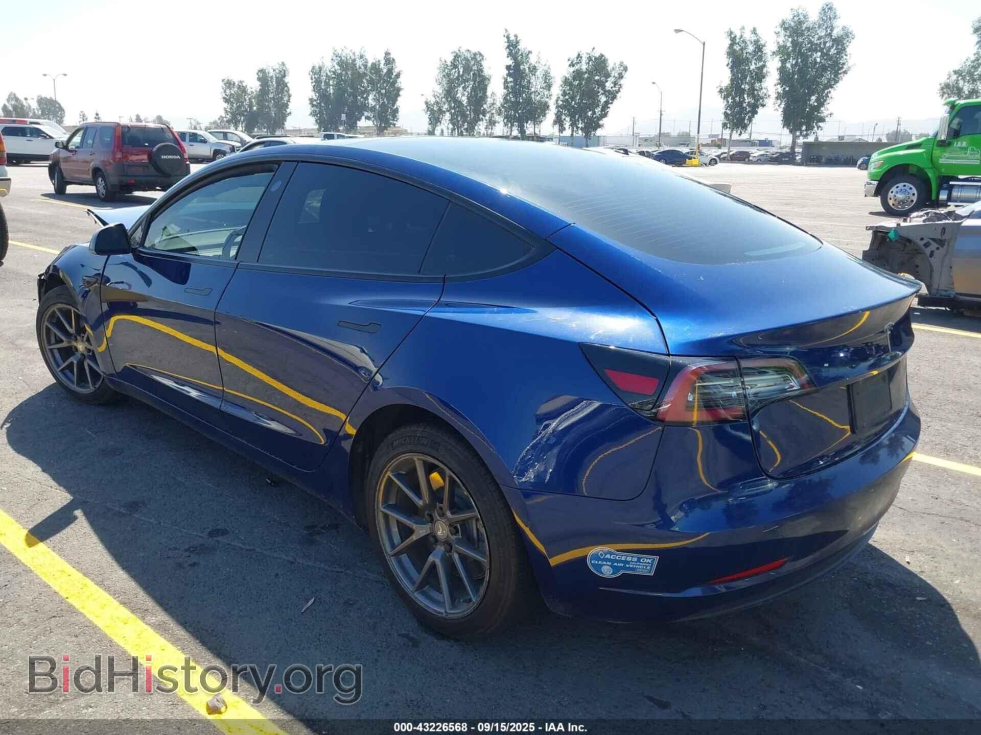 2021 TESLA MODEL 3 - VIN: 5YJ3E1EA6MF876388 - Фото 3