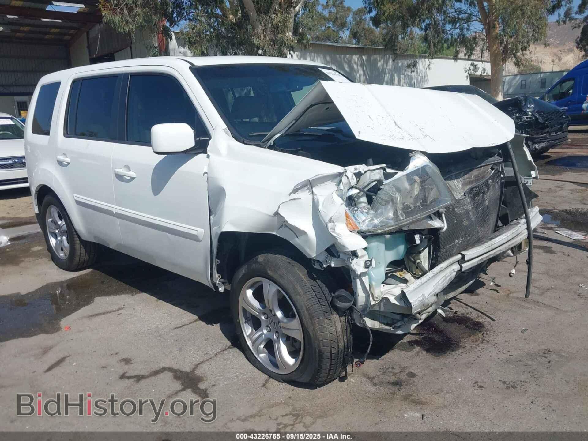 Фотография 5FNYF3H58CB019128 - HONDA PILOT 2012