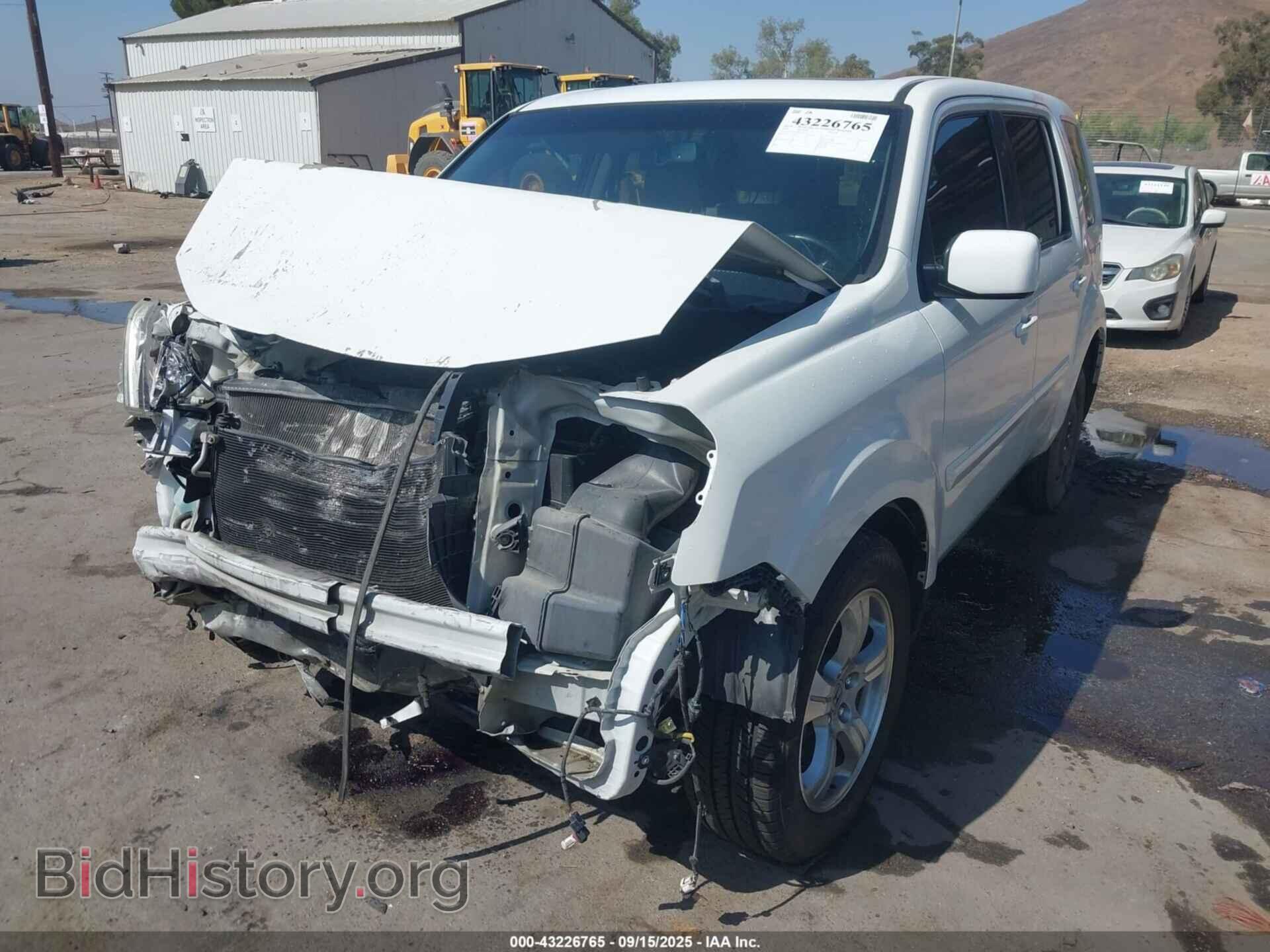2012 HONDA PILOT - VIN: 5FNYF3H58CB019128 - Фото 2
