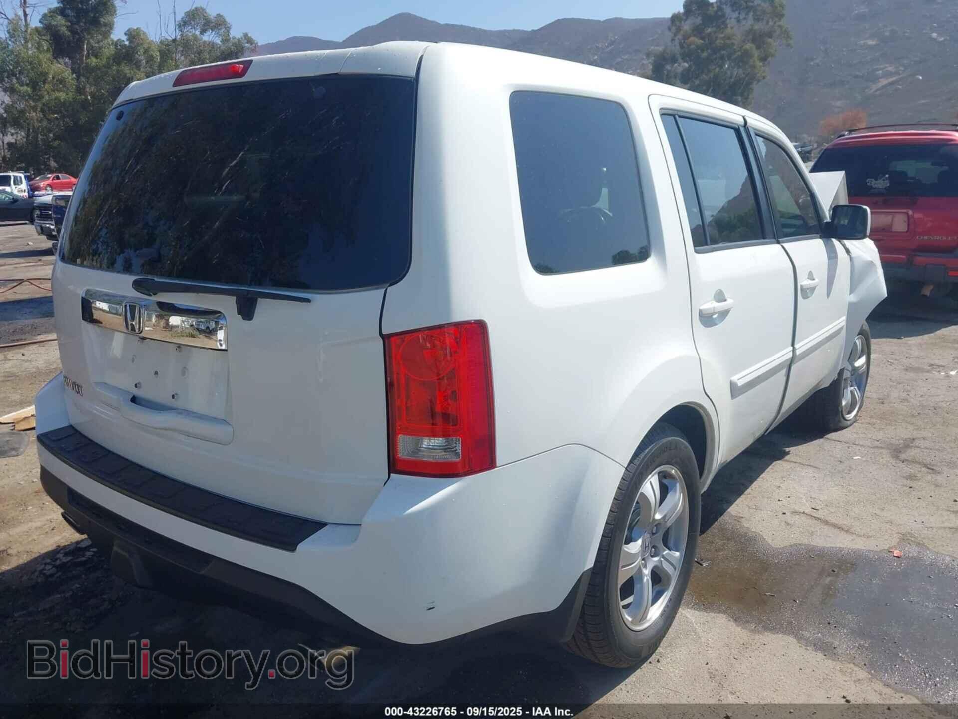 2012 HONDA PILOT - VIN: 5FNYF3H58CB019128 - Фото 4