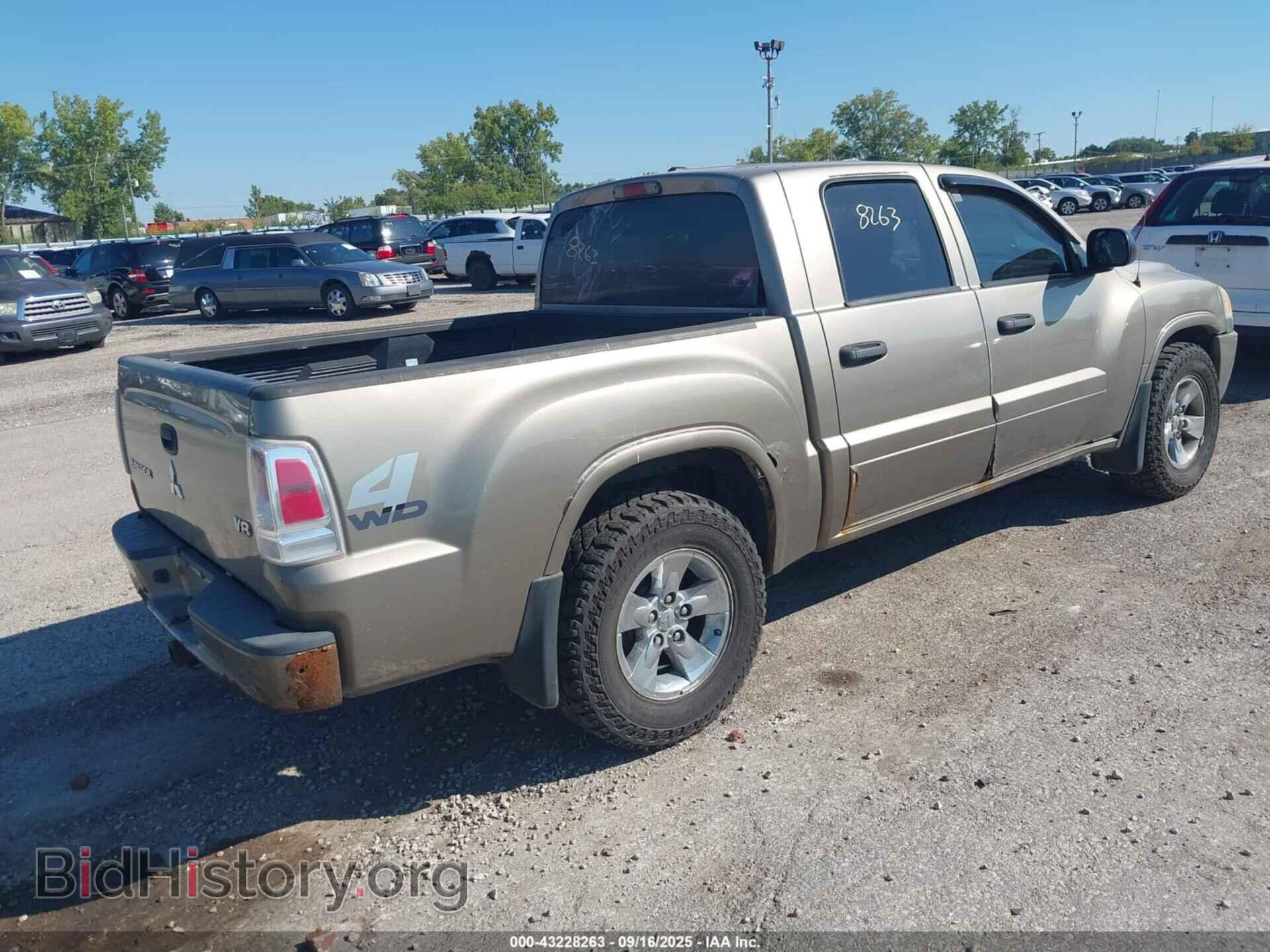 2006 MITSUBISHI RAIDER - VIN: 1Z3HT48N06S596814 - Фото 4