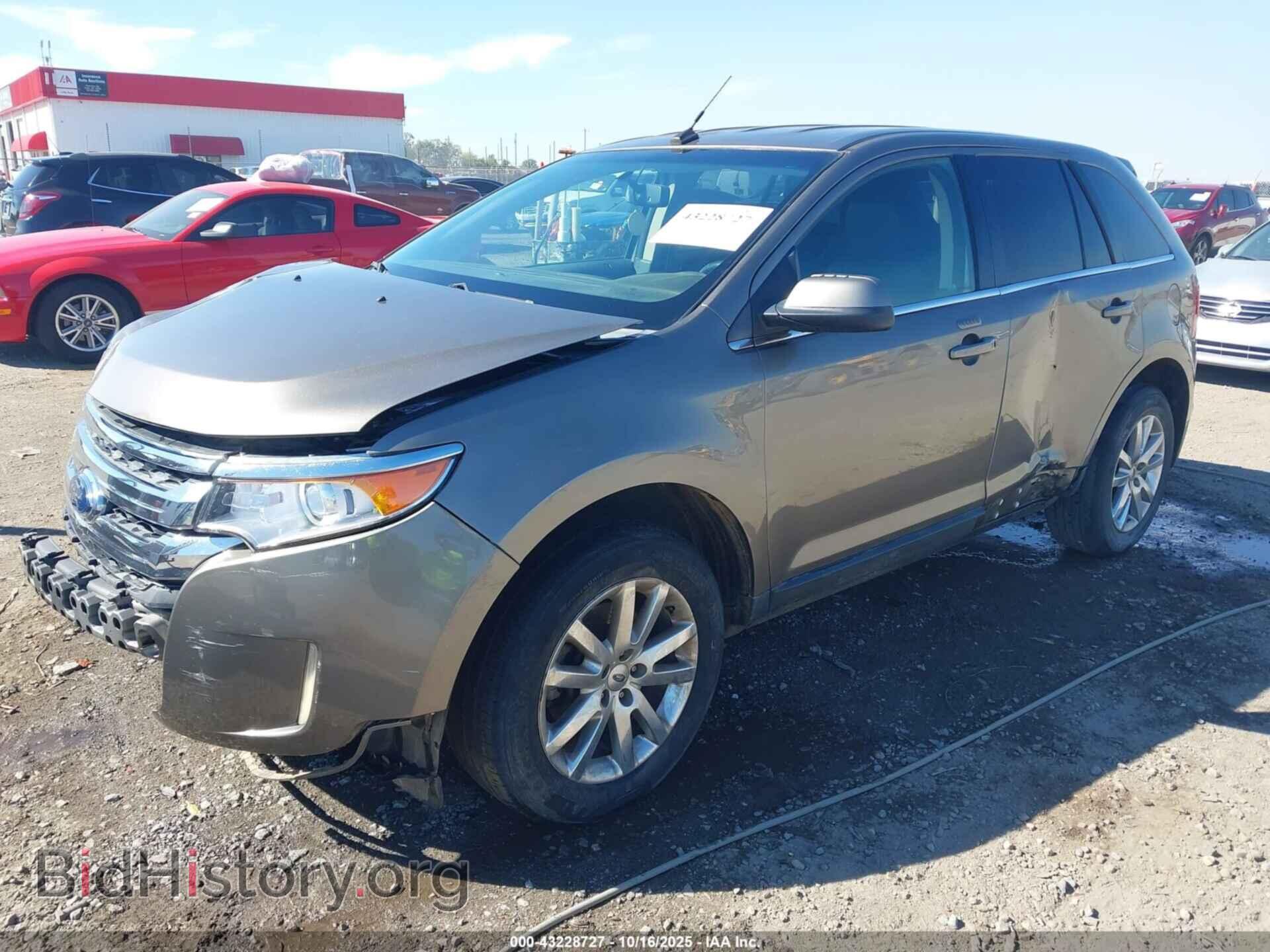 2014 FORD EDGE - VIN: 2FMDK3KC3EBA58349 - Фото 2