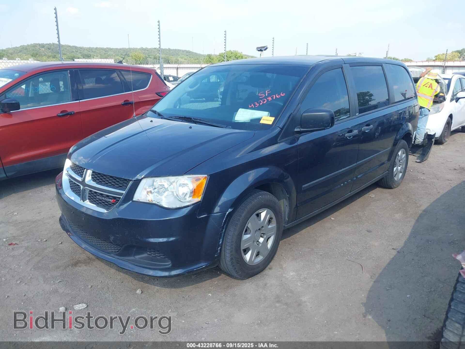 2013 DODGE GRAND CARAVAN - VIN: 2C4RDGBG8DR660491 - Фото 2