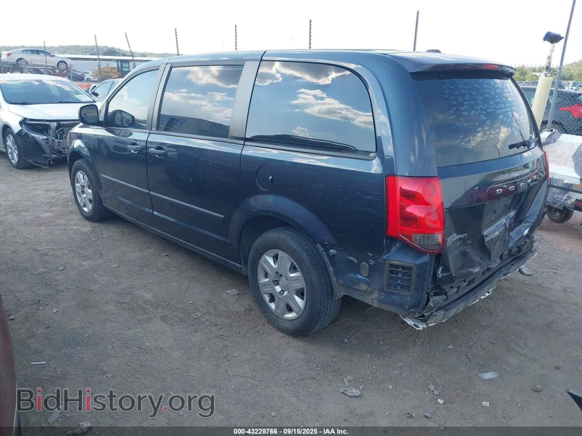 2013 DODGE GRAND CARAVAN - VIN: 2C4RDGBG8DR660491 - Фото 3