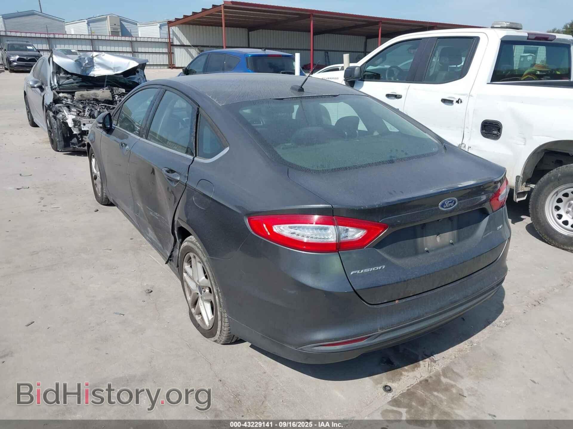 2016 FORD FUSION - VIN: 3FA6P0H74GR125705 - Фото 3