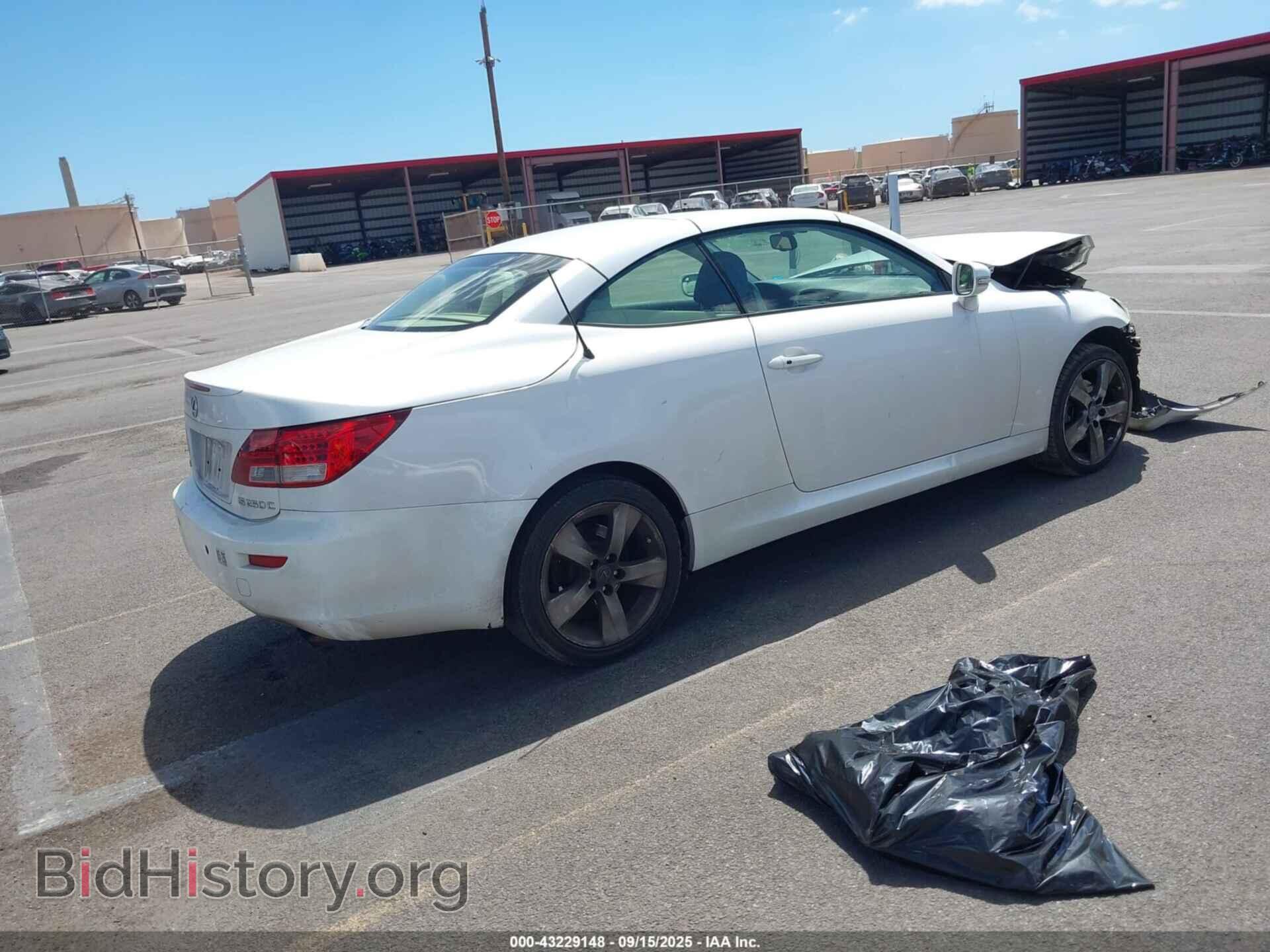 2010 LEXUS IS 250C - VIN: JTHFF2C26A2500587 - Photo 4