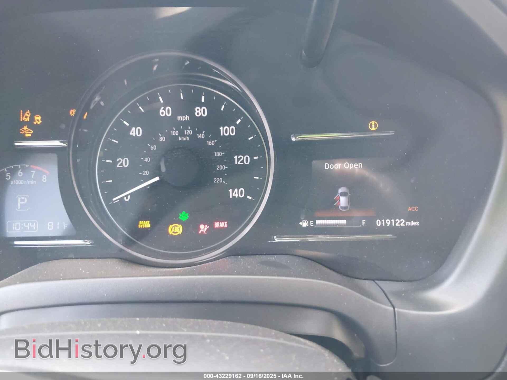 2019 HONDA HR-V - VIN: 3CZRU5H54KM718282 - Фото 7