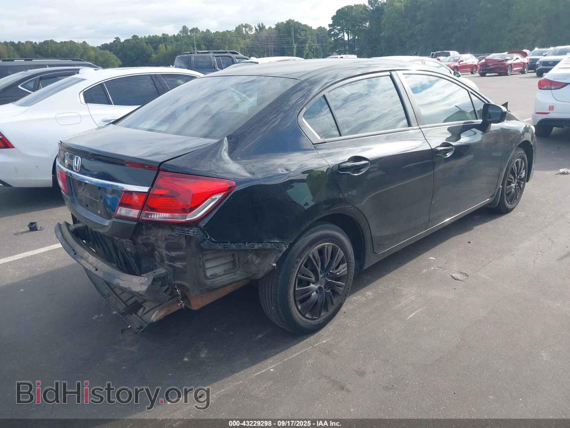 2014 HONDA CIVIC - VIN: 19XFB2F5XEE057503 - Фото 4