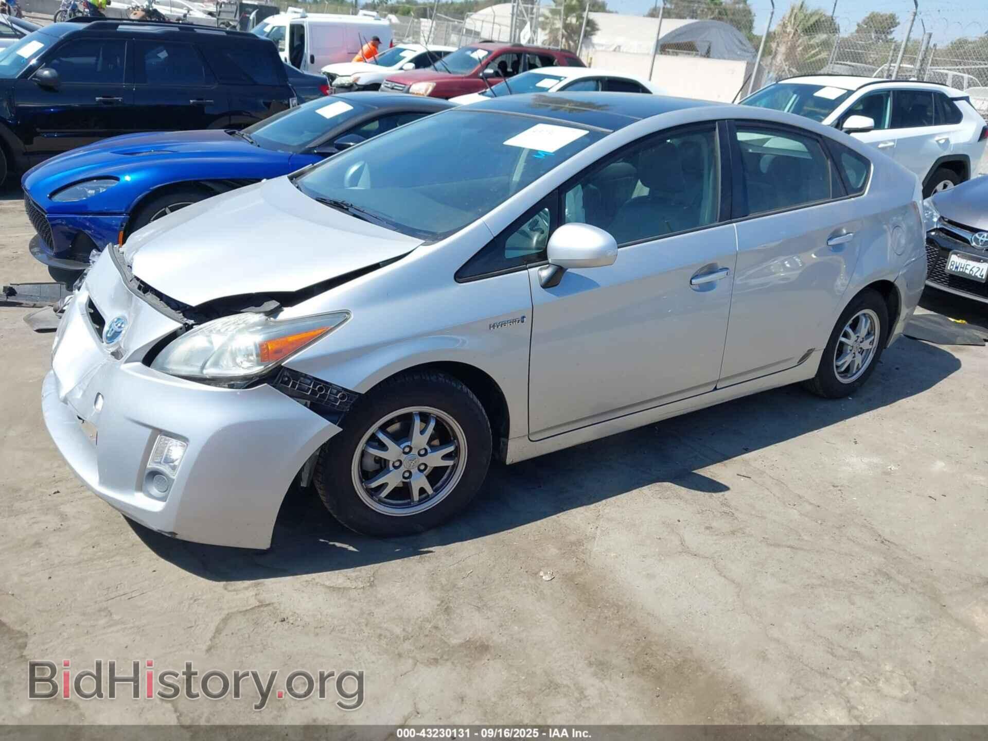 2010 TOYOTA PRIUS - VIN: JTDKN3DU0A0219082 - Фото 2