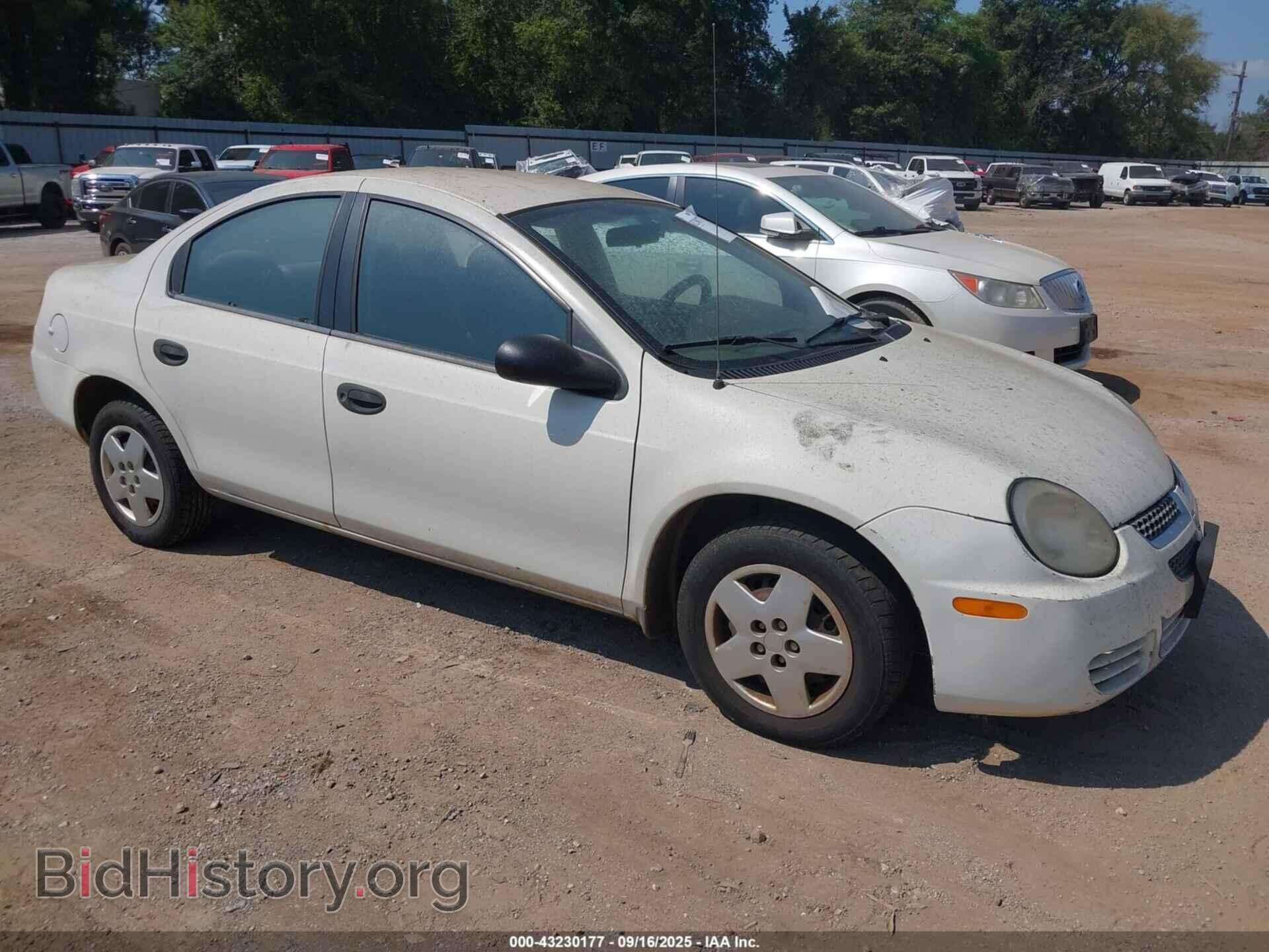 Photo 1B3ES26C55D277029 - DODGE NEON 2005