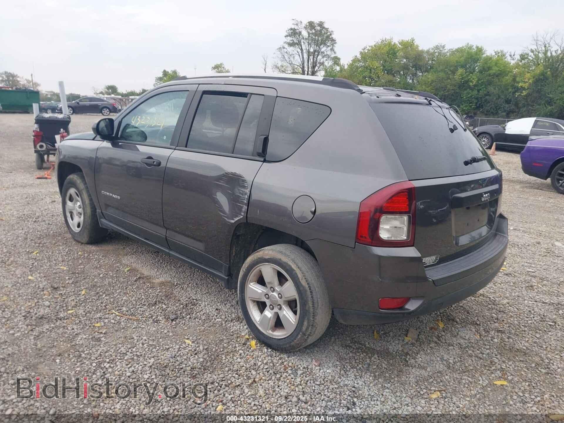 2017 JEEP COMPASS - VIN: 1C4NJCBA1HD186064 - Фото 3