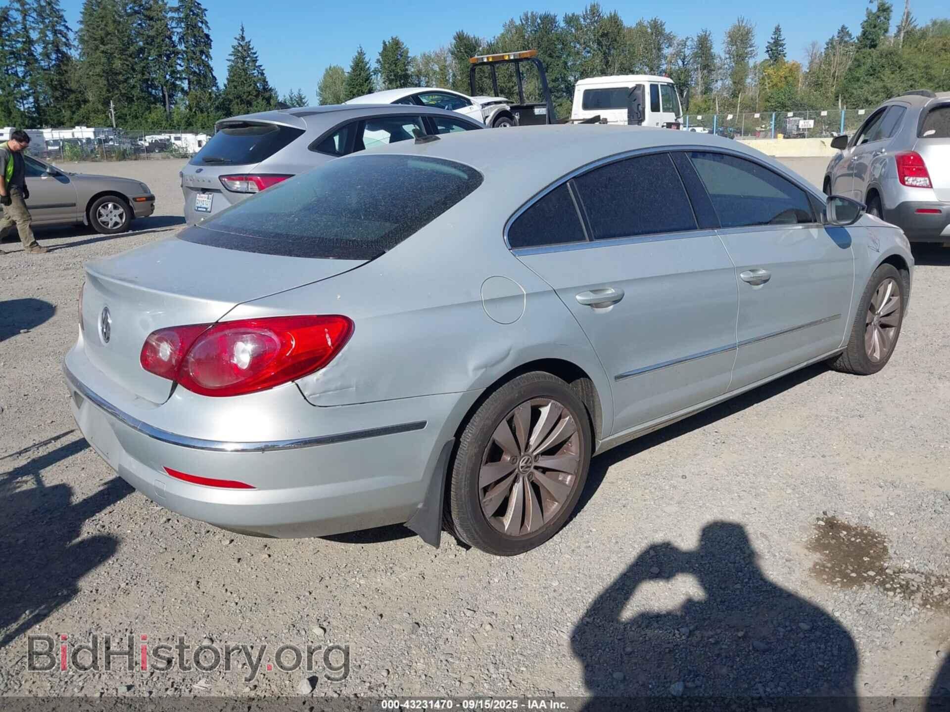 2012 VOLKSWAGEN CC - VIN: WVWMP7AN4CE506146 - Фото 4