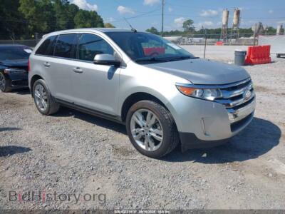 2013 Ford EDGE Limited, silver — VIN 2FMDK3KC0DBB34754, IAAI